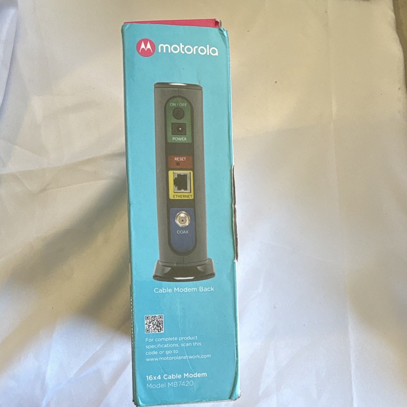 Motorola MB7420 Cable Modem DOCSIS 3.0 16×4 686 Mbps Xfinity Cox Spectrum