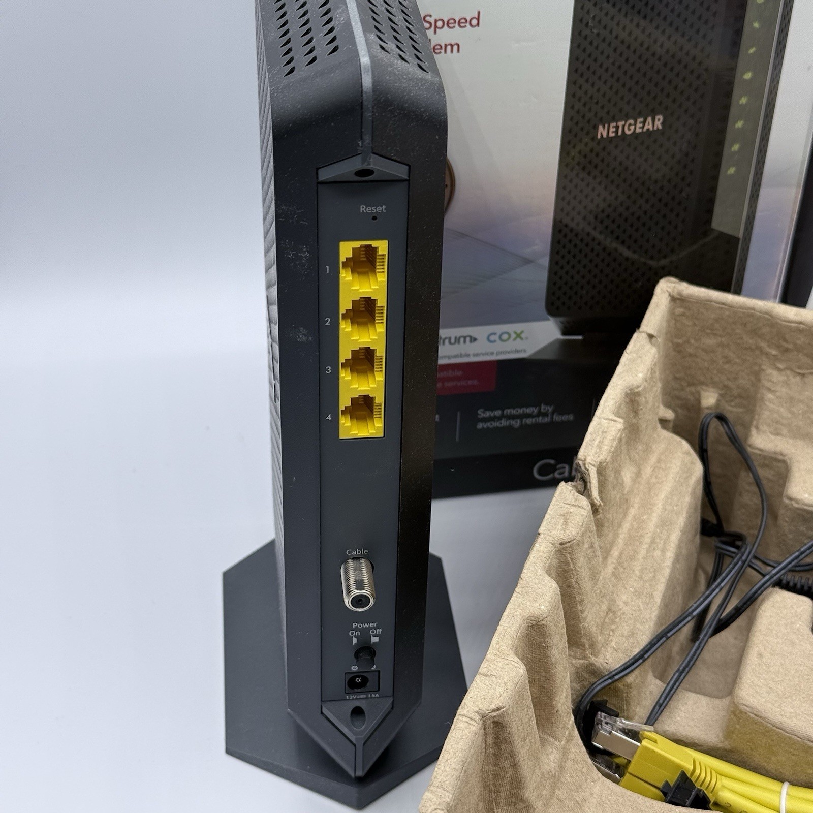 NETGEAR Nighthawk CM1200 DOCSIS 3.1 Multi-Gig Internet Speed Cable Modem