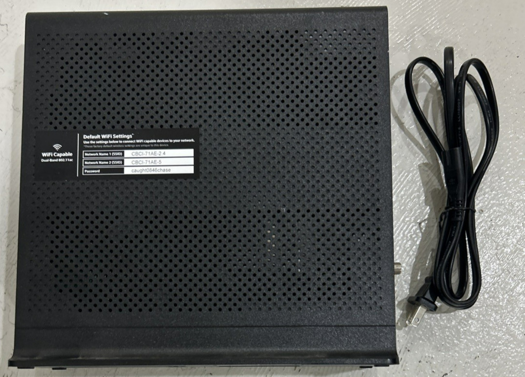 Technicolor DPC3941B Comcast Business Dual Band WiFi Cable Modem Router (2714)