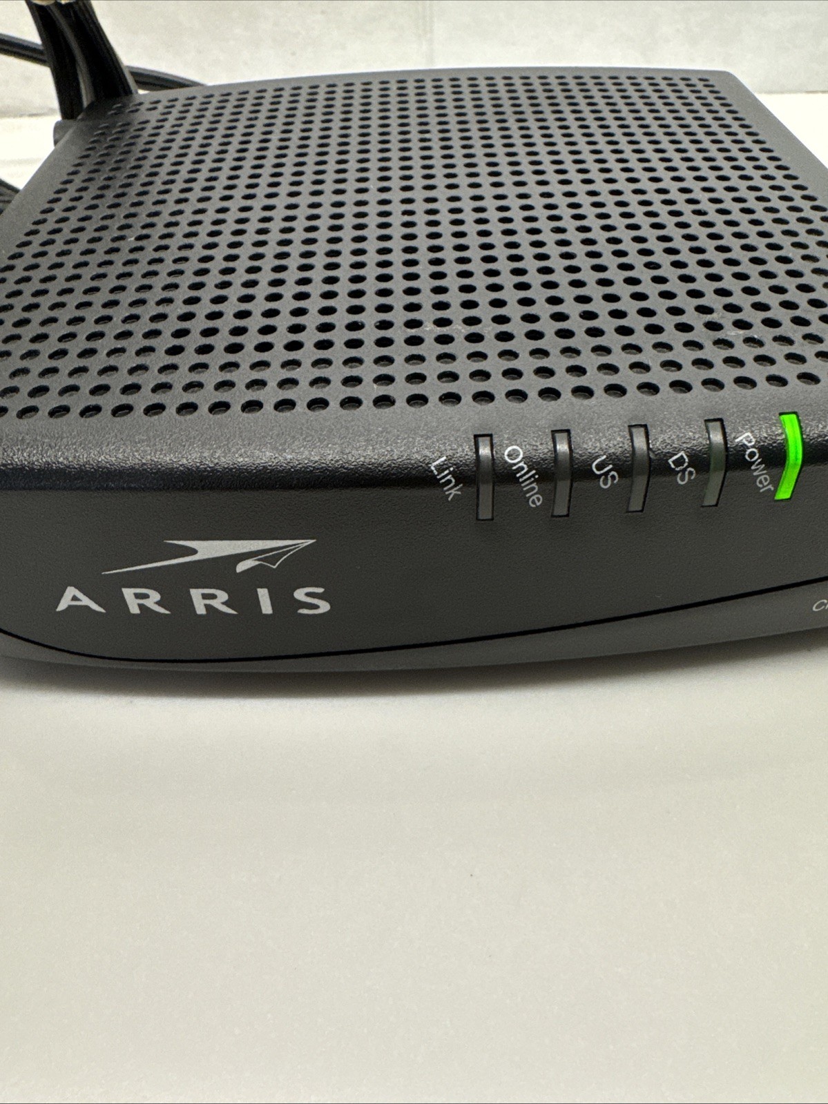 ARRIS CM820A DOCSIS 3.0 Cable Modem Comcast Fully Tested + Power Chord & Coax