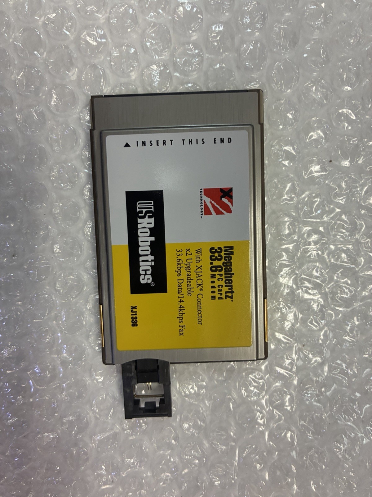 Grade A 🔥 Toshiba Libretto 50CT PC USRobotics Megahertz 33.6 PC Card Modem