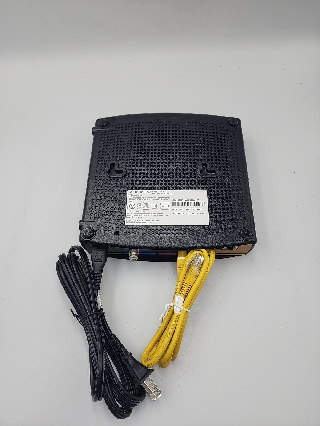 ARRIS SURFboard DOCSIS 3.0 Cable Modem for XFINITY Comcast (SBV2402)