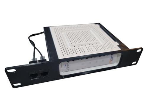 Blazin3D 10″ Rack Mount for Arris Surfboard SB8200 1U Also fits SB6190 & SB6141