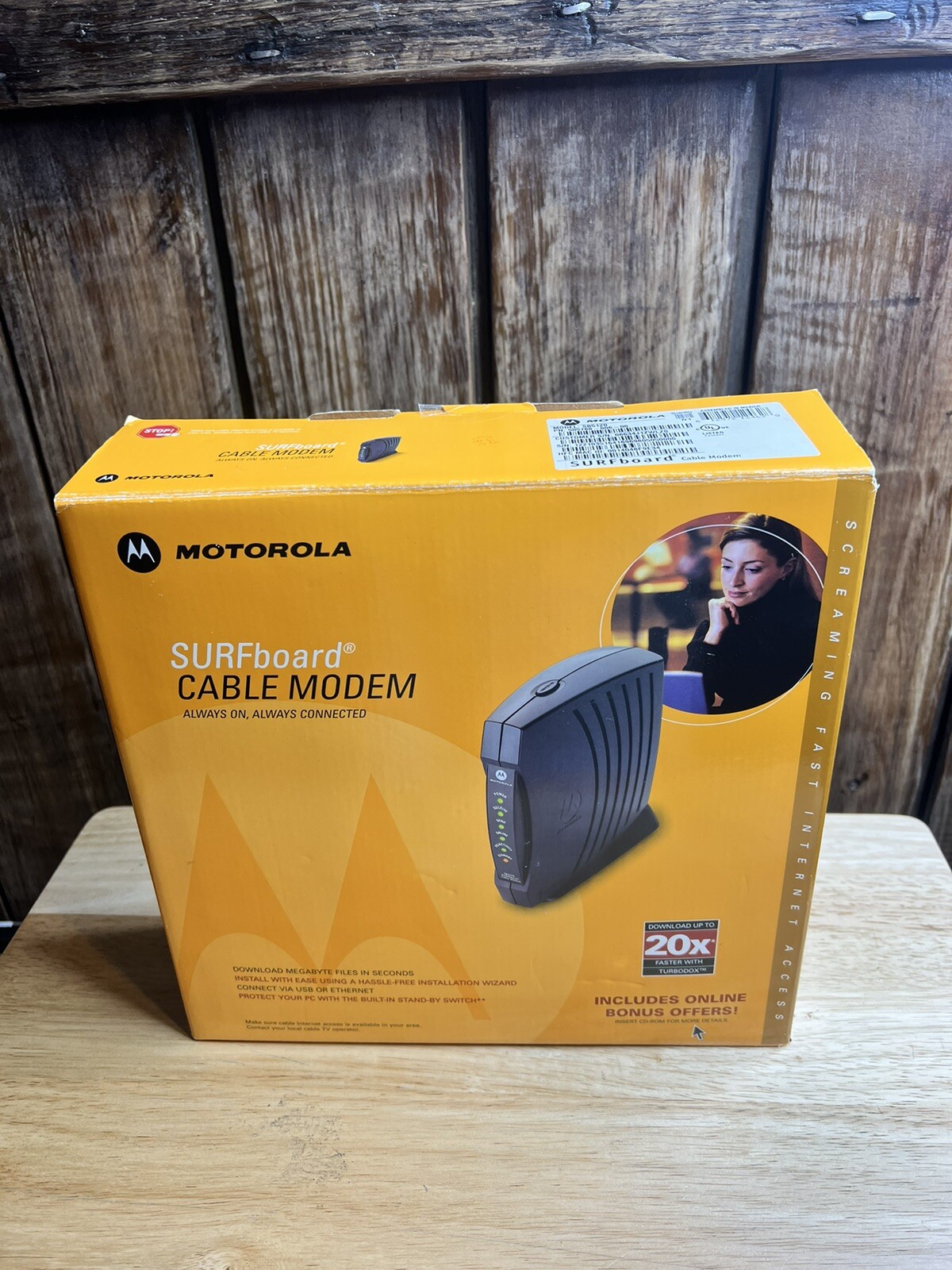 NEW Motorola SURFboard SB5120 Cable Modem Open Box