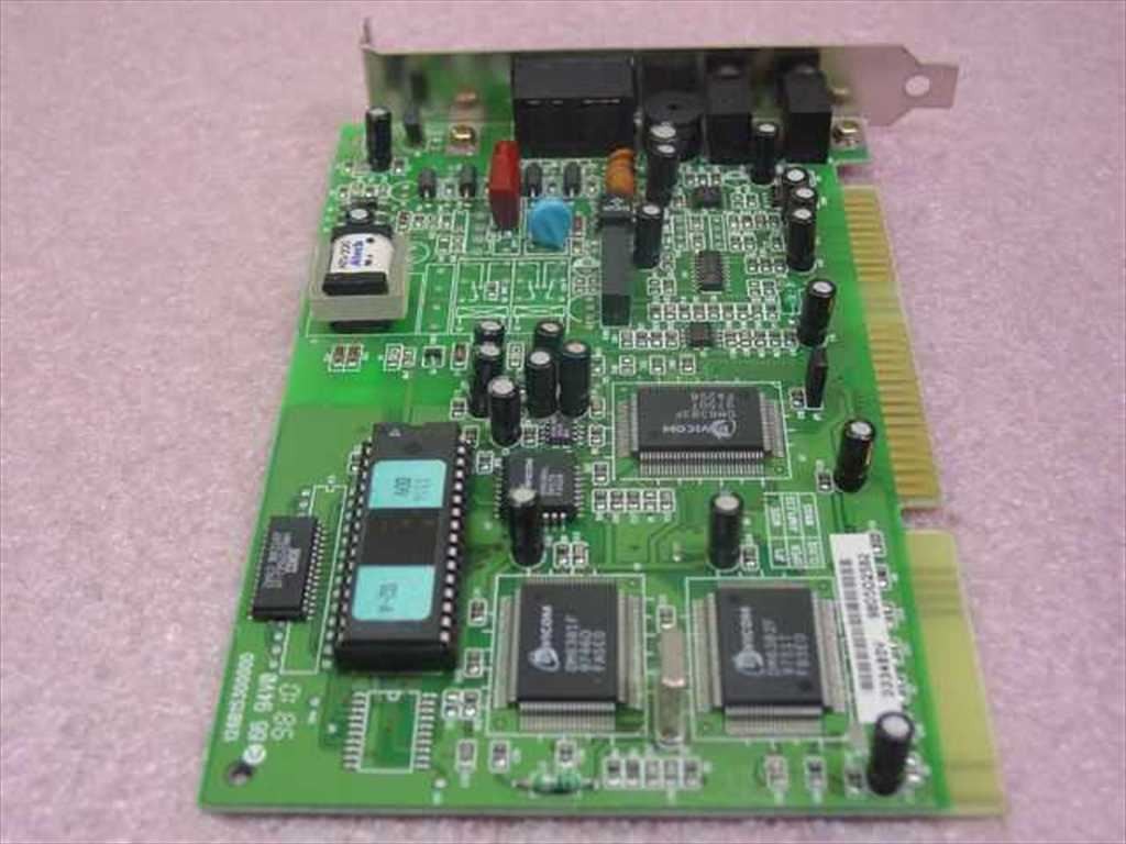 Davicom Voice Modem Serial Wave Card – Vintage 3334BDV