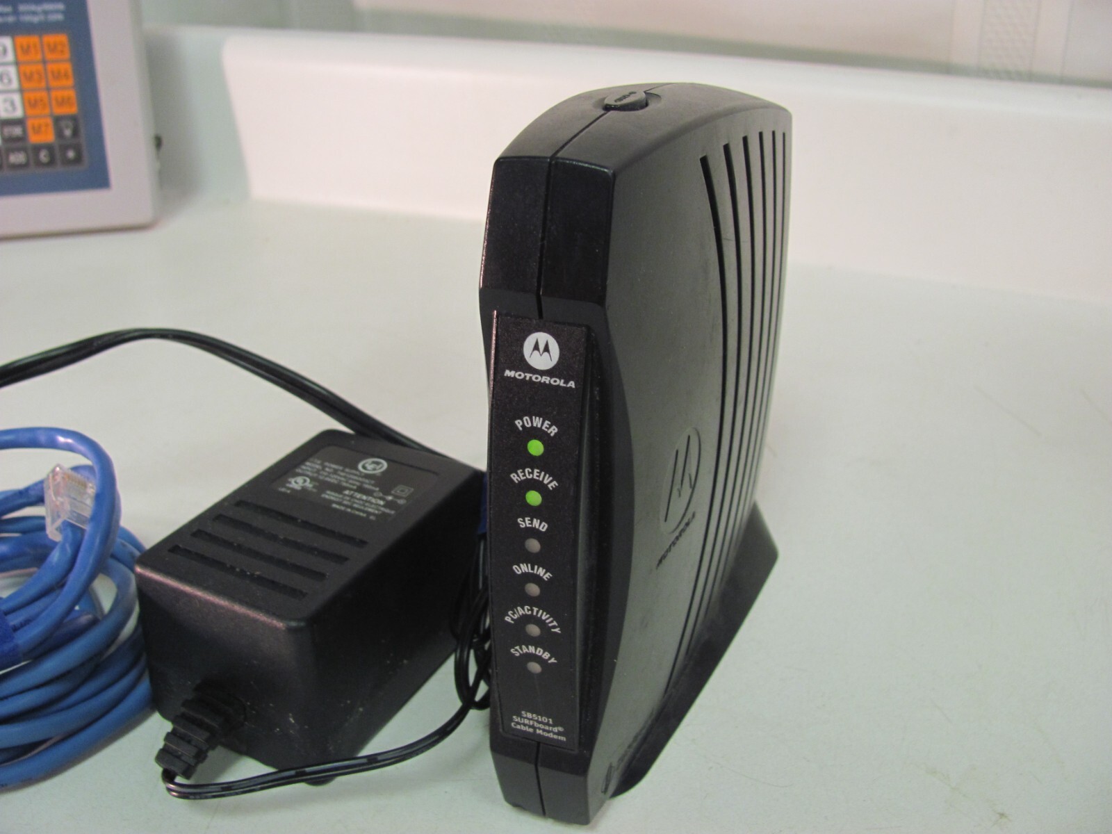 Motorola SURFboard SB5101 DOCSIS 2.0 (38.91 Mbps) Cable Modem w/ AC Adapter