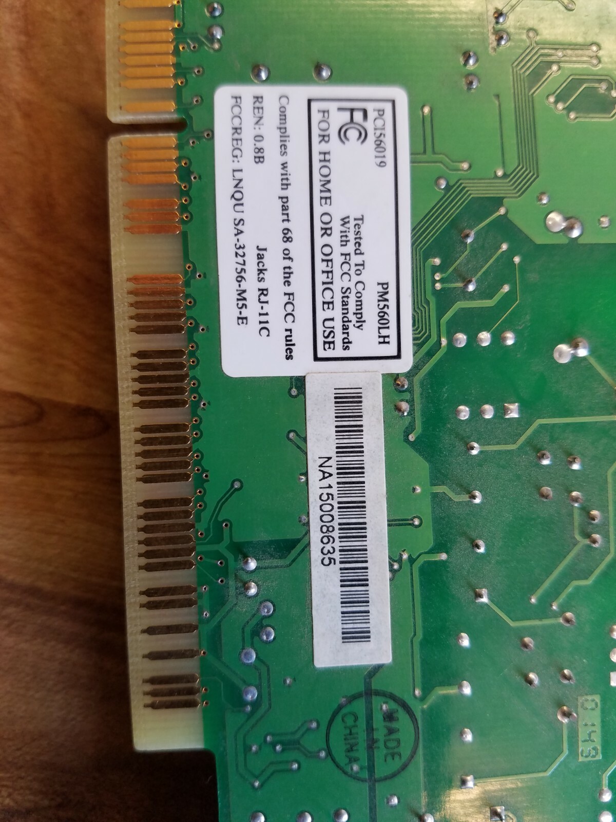 Actiontec PCI Modem PM560LH (PC156019) – NEW