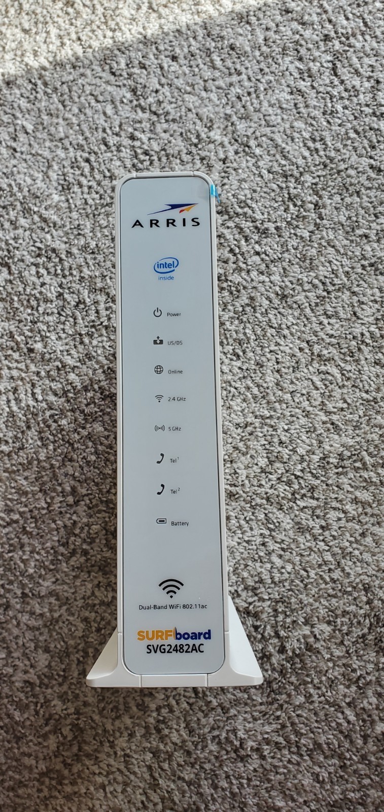ARRIS SURFboard SVG2482AC DOCSIS 3.0 802.11ac Dual-Band WiFi Modem