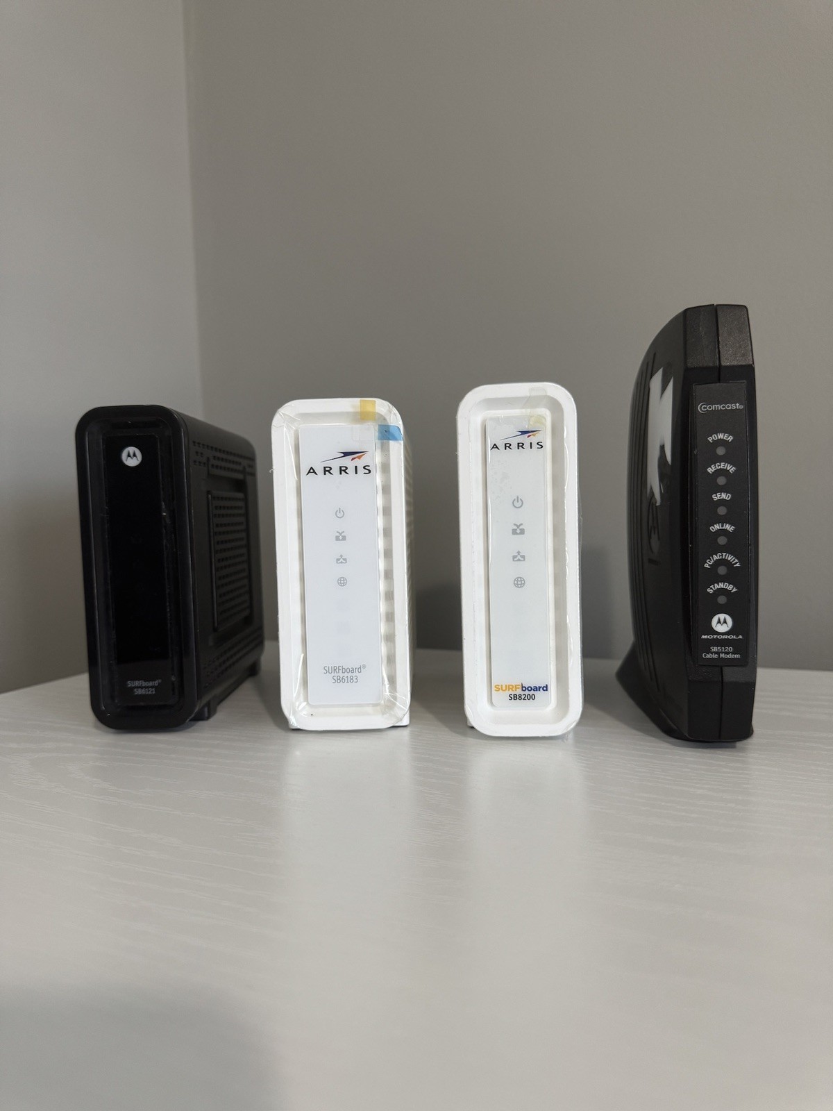 ARRIS / Motorola Cable Modem – SB6121, SB5120, SB8200, SB6183