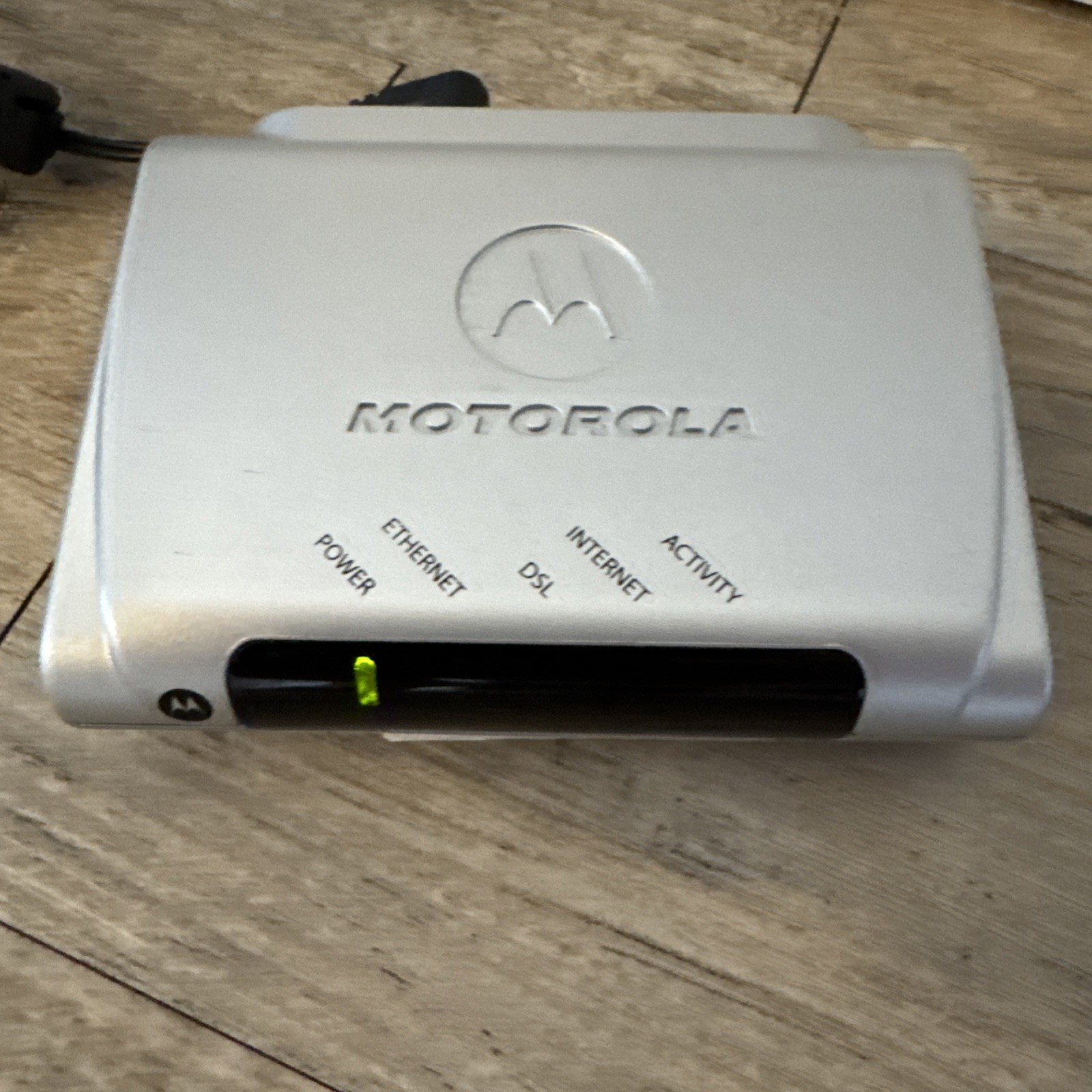TESTED Motorola 2210-02-1006 High Speed Internet DSL Modem, Power Supply Adapter