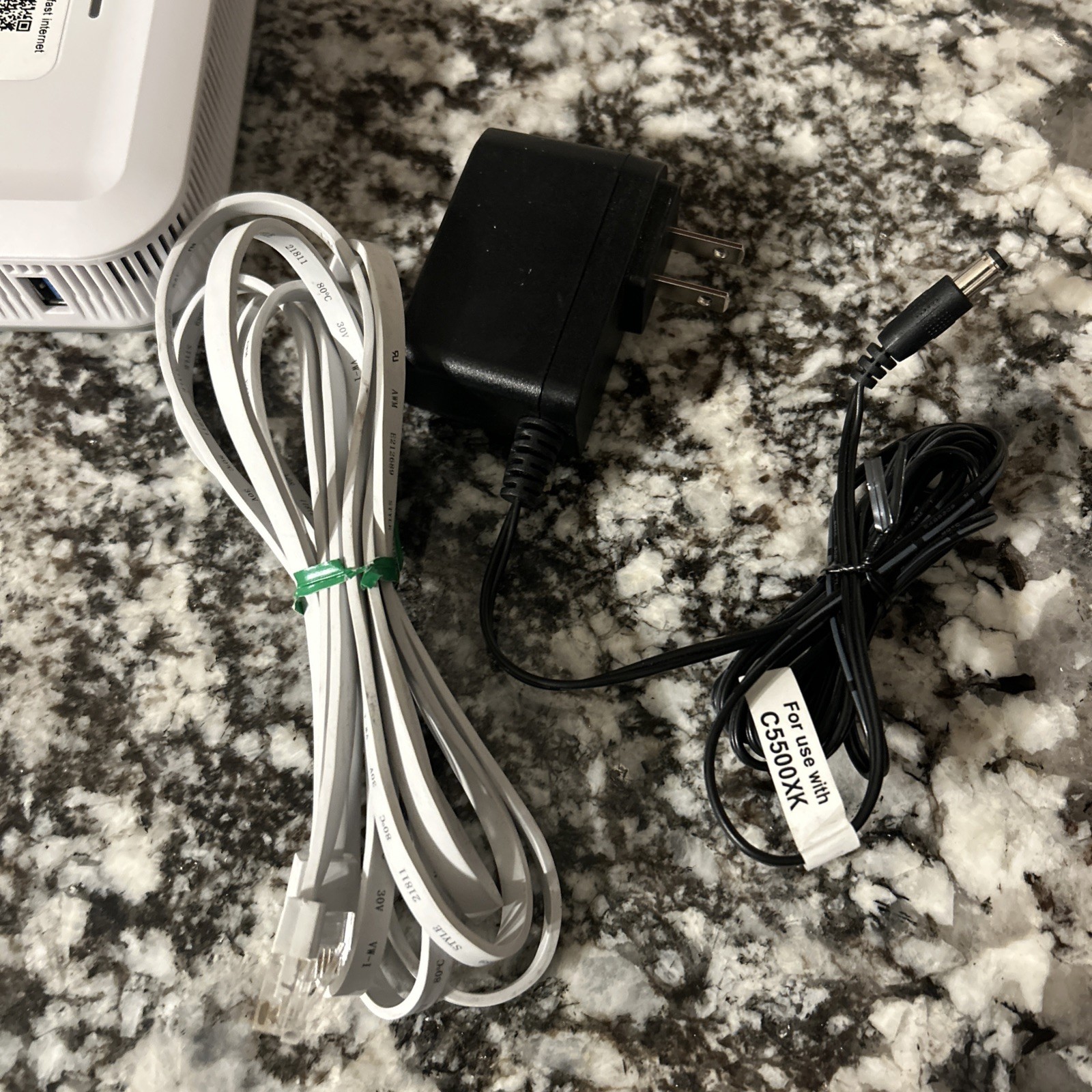 Quantum Fiber C5500XK High Performance Modem, Includes Power Adapter