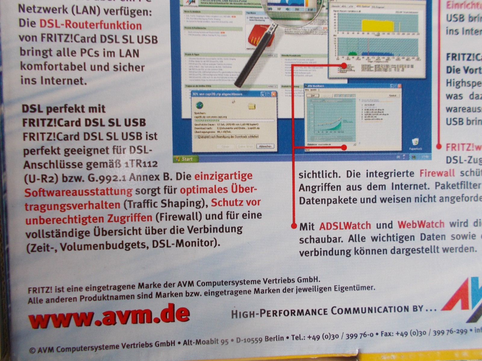 Fritz! Card DSL SL USB