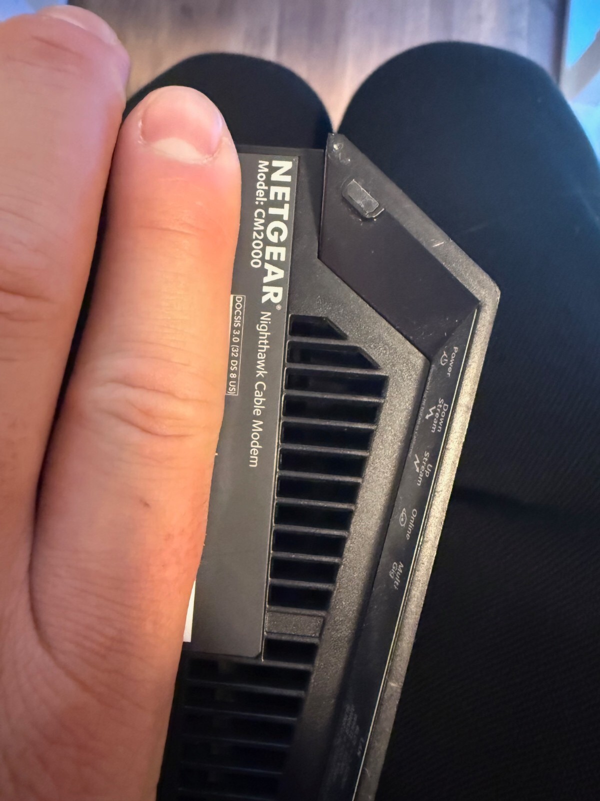 NetGear CM2000 Router + Google Mash System