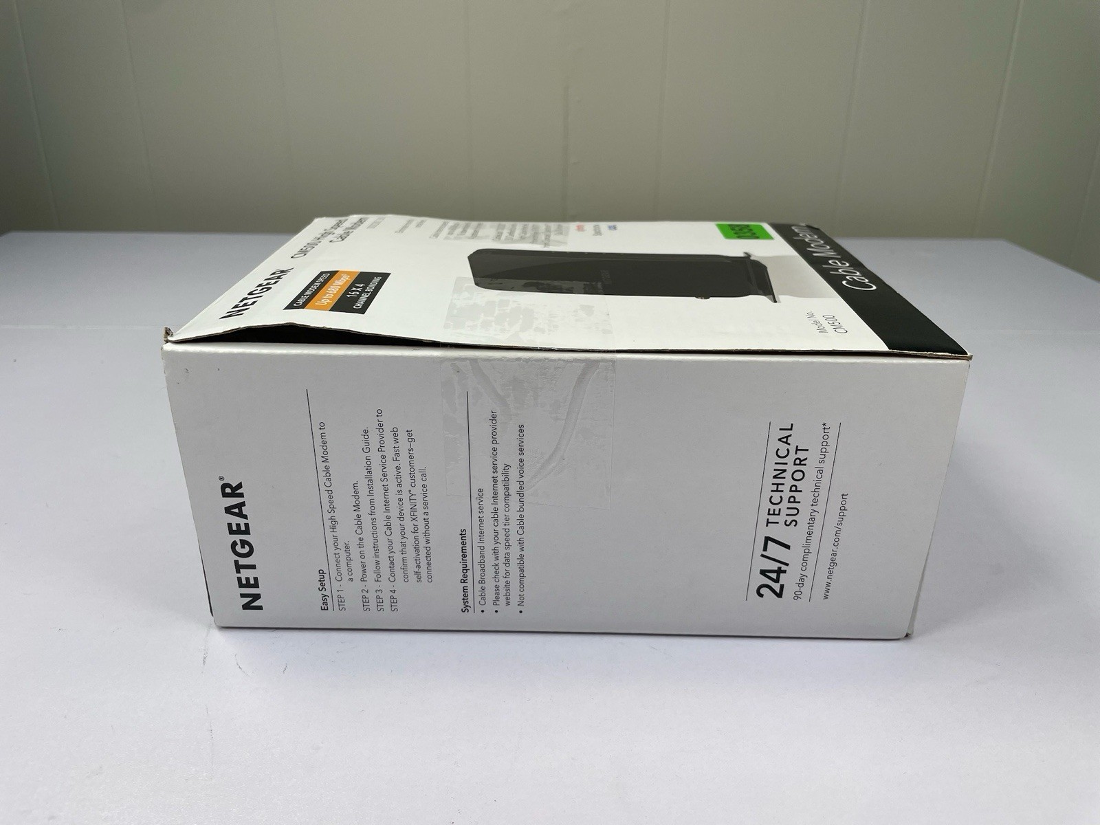 NETGEAR Cm500-1aznas 16×4 DOCSIS 3.0 Cable Modem Max Download Speeds of 686mbps