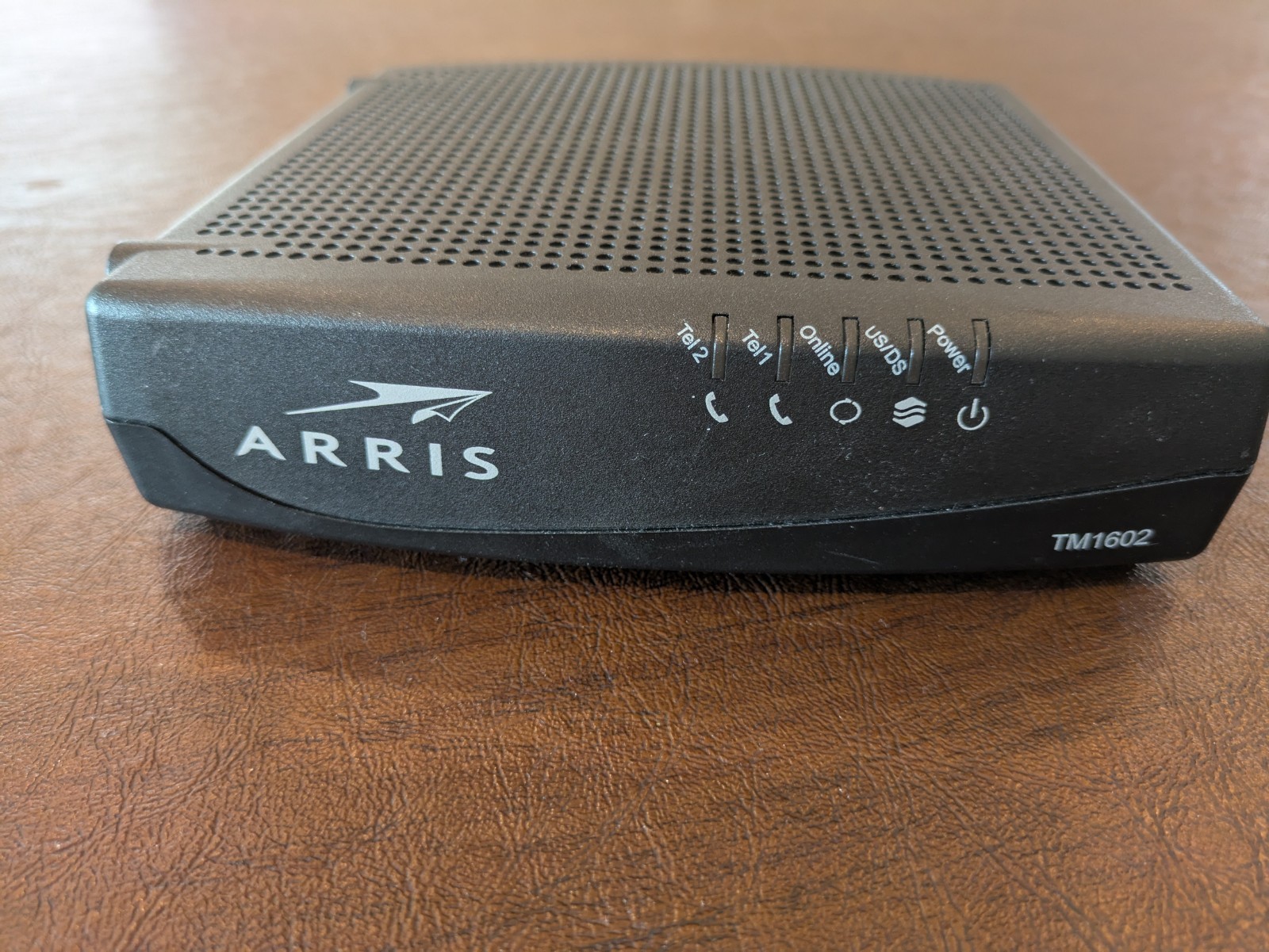 ARRIS TOUCHSTONE TM1602A TELEPHONY CABLE MODEM 3.0 Optimum WOW Cablevision