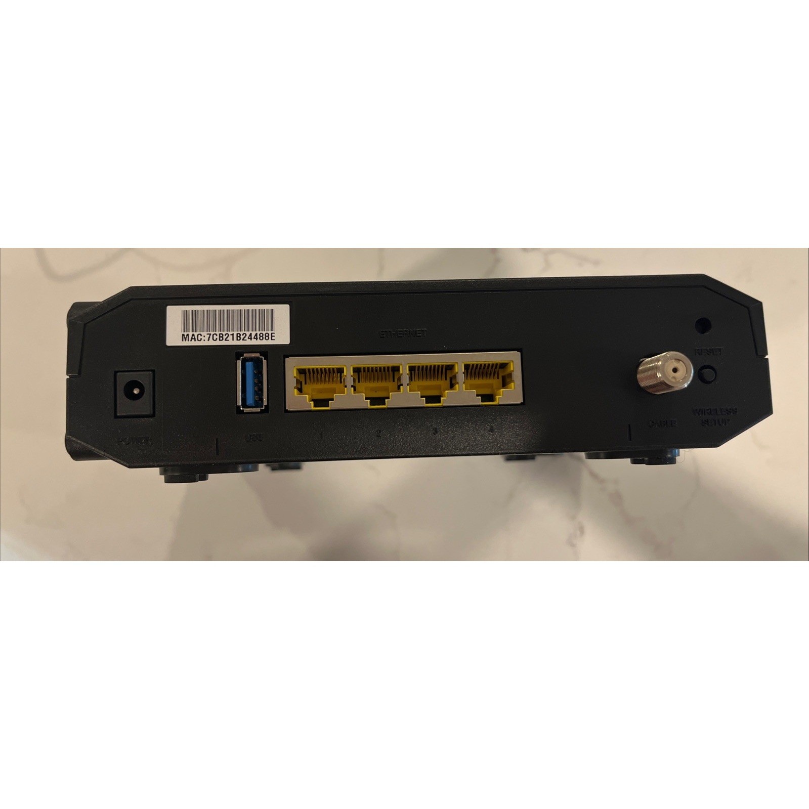 CISCO DPC3825 Modem with Ethernet Cable And Power Adapter