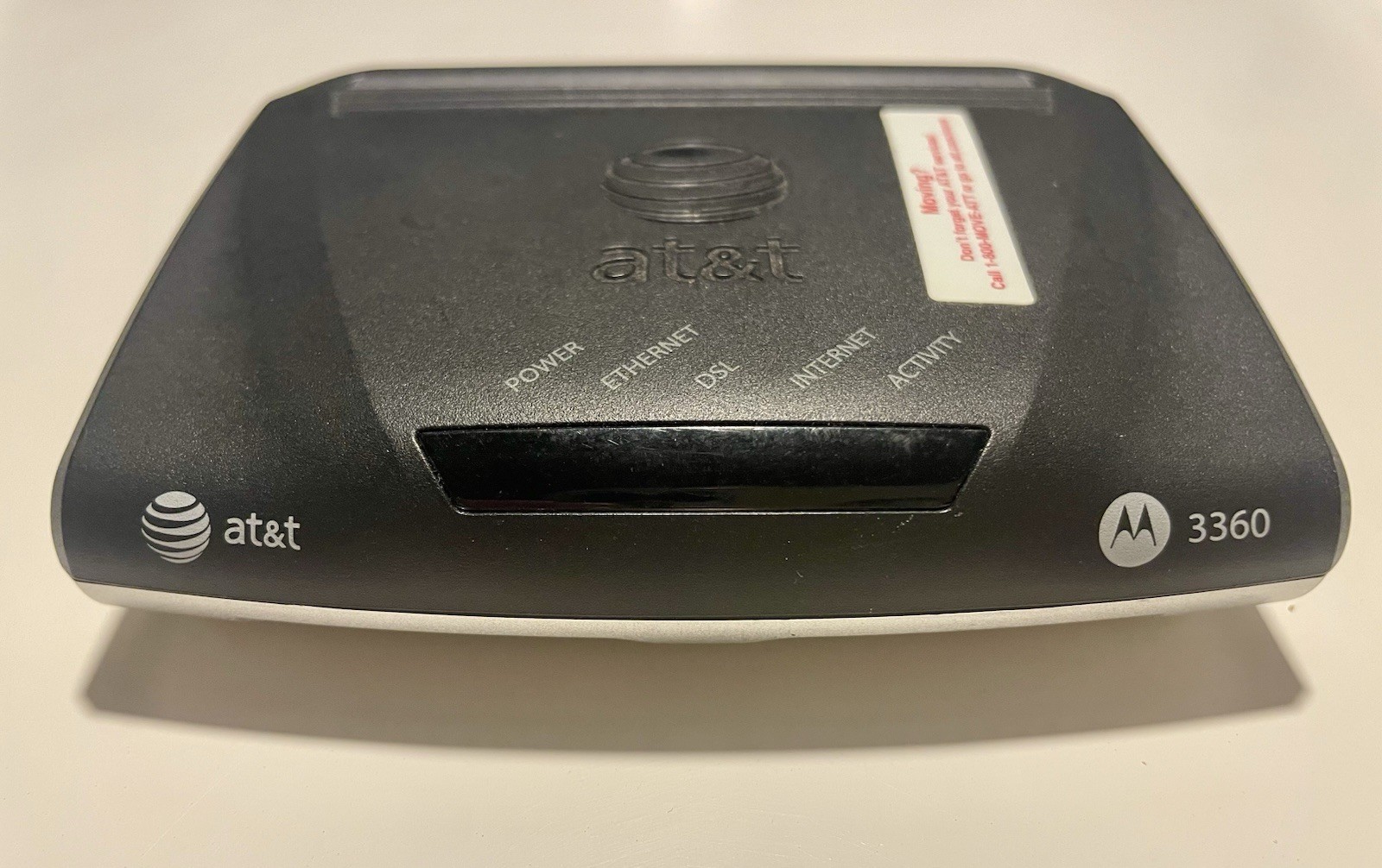 Motorola 3360 Modem – For Use With AT&T DSL High Speed Internet & FASTACCESS DSL