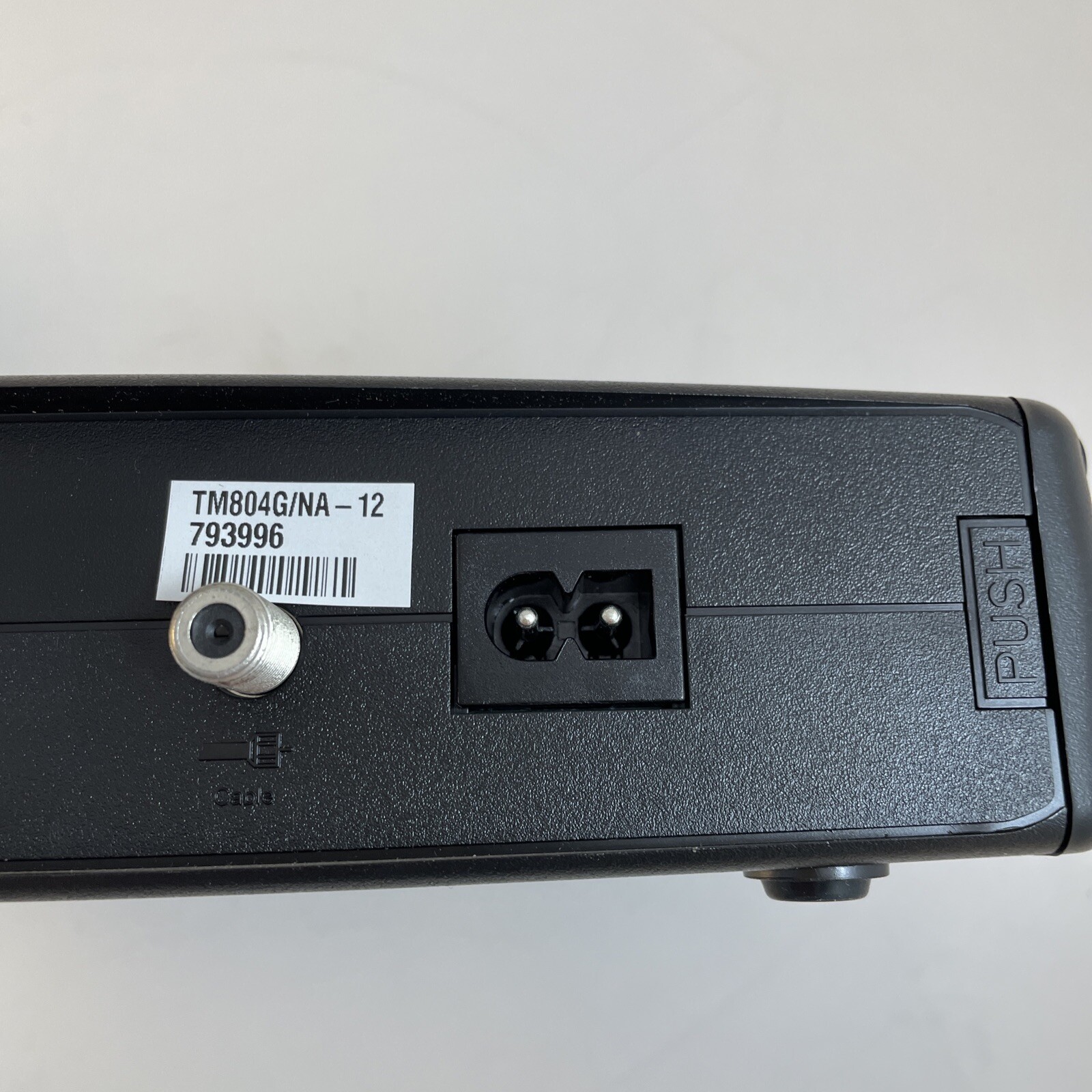 ARRIS Touchstone TM804G/CT DOCSIS 3.0 Telephony Modem TM804 Black NO POWER CORD