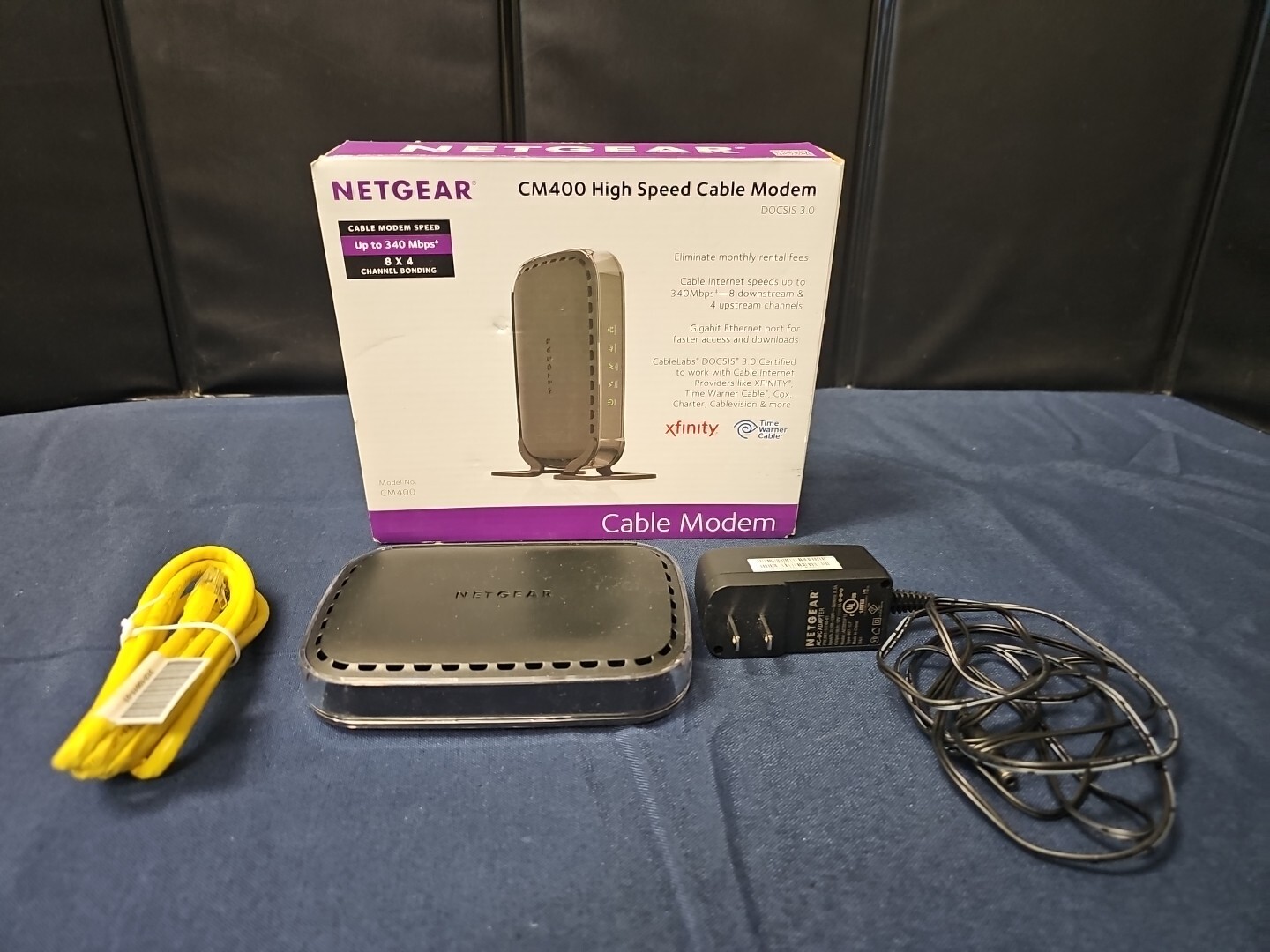 NETGEAR CM400 Cable Modem No Stand