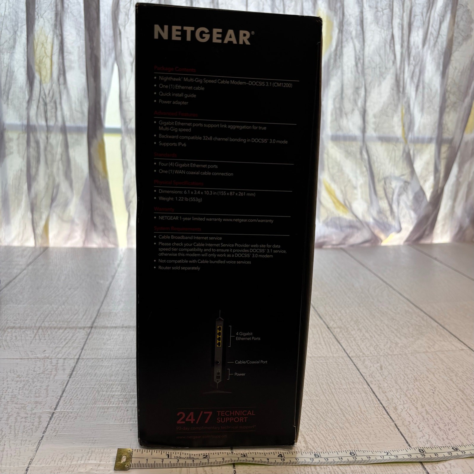 Netgear Nighthawk CM1200 Multi-Gig DOCSIS 3.1 Cable Modem