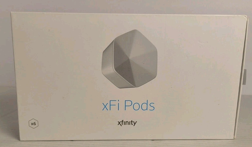Xfinity XFI Pods Wifi Network Range Extender XE1-S White 1st Gen Pack of 6 New