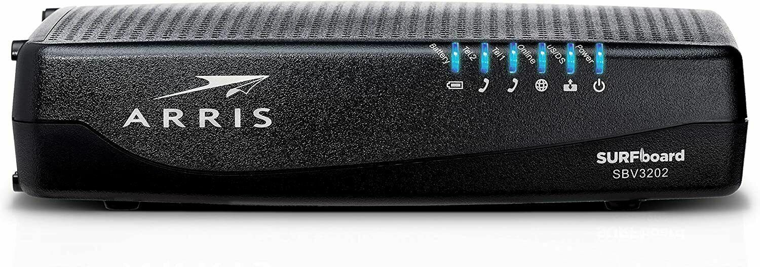 Xfinity Approved ARRIS Surfboard SBV3202 DOCSIS 3.0 Modem, Internet & Voice