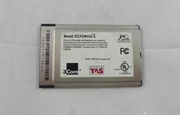 3COM Megahertz 10/100 LAN+56K Modem PC Card (3CCFEM556B)