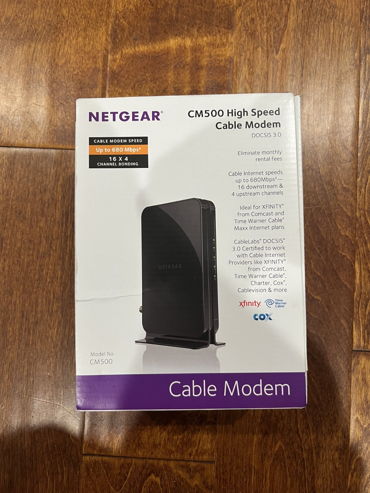 Netgear CM500V 16×4 DOCSIS 3.0 680Mbps High Speed Cable Modem
