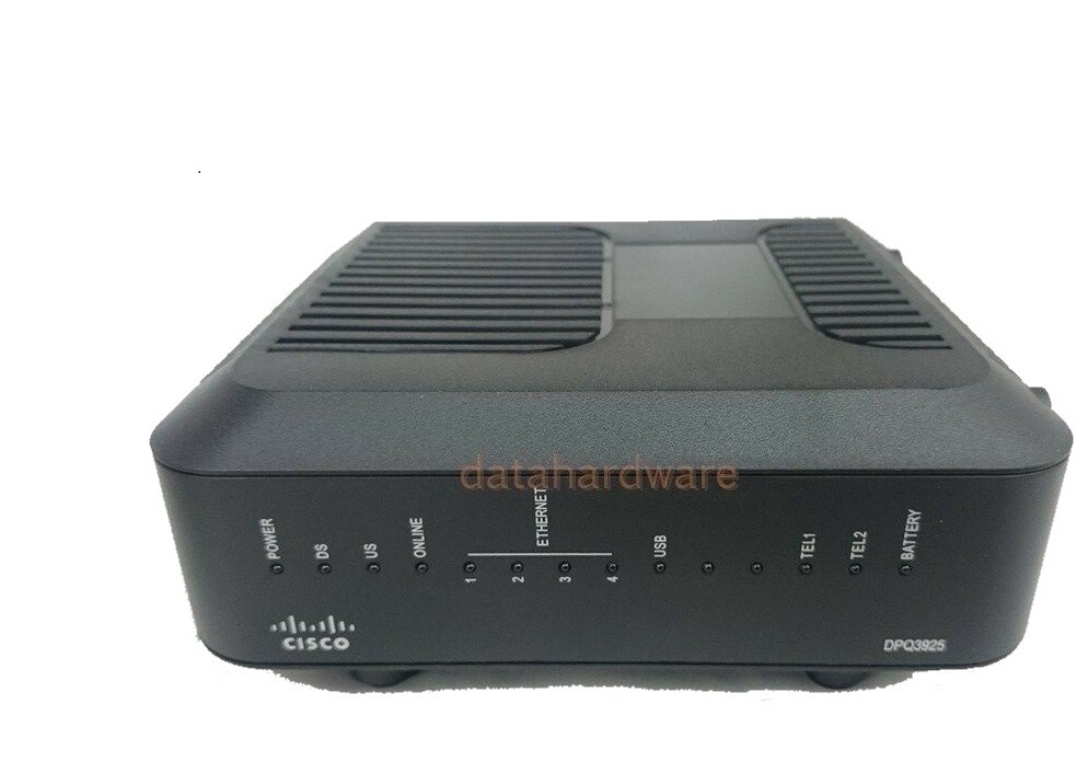 Lot x10 CISCO DPQ3925 NEW Cable Modem * DOCSIS 3.0 * 8×4 * NO WiFi * NEW