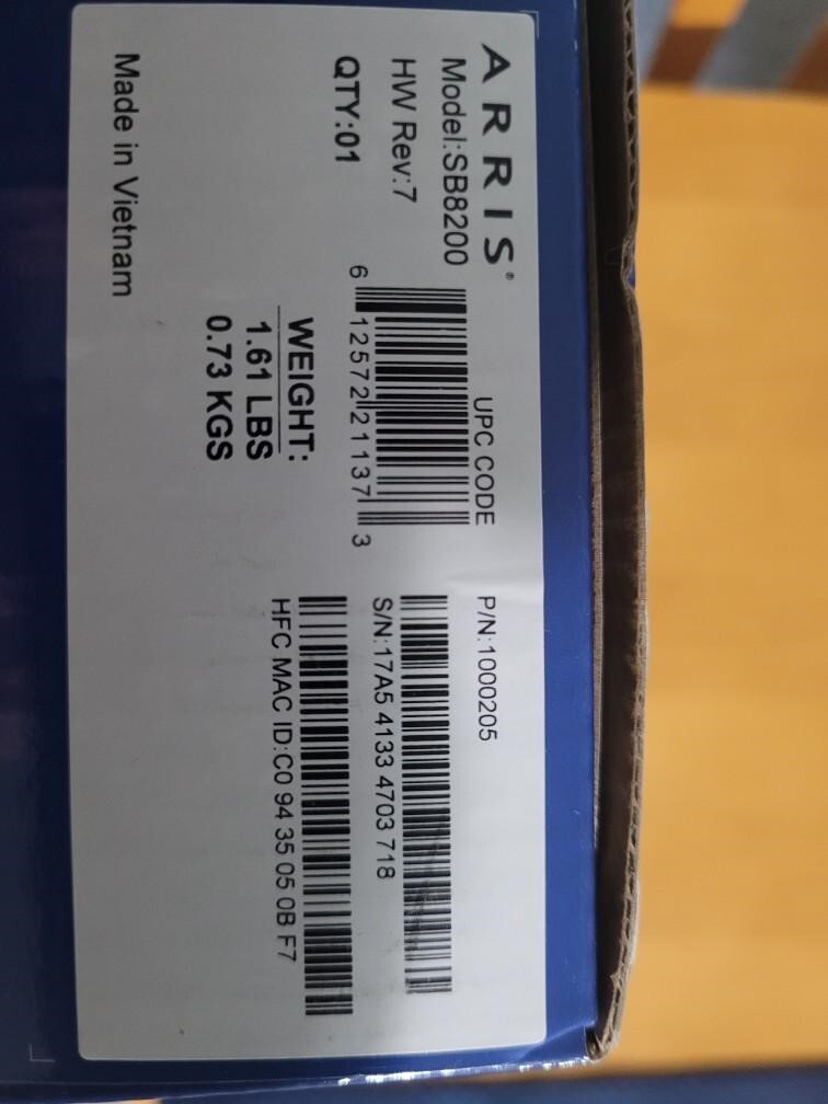 Arris Cable Modem