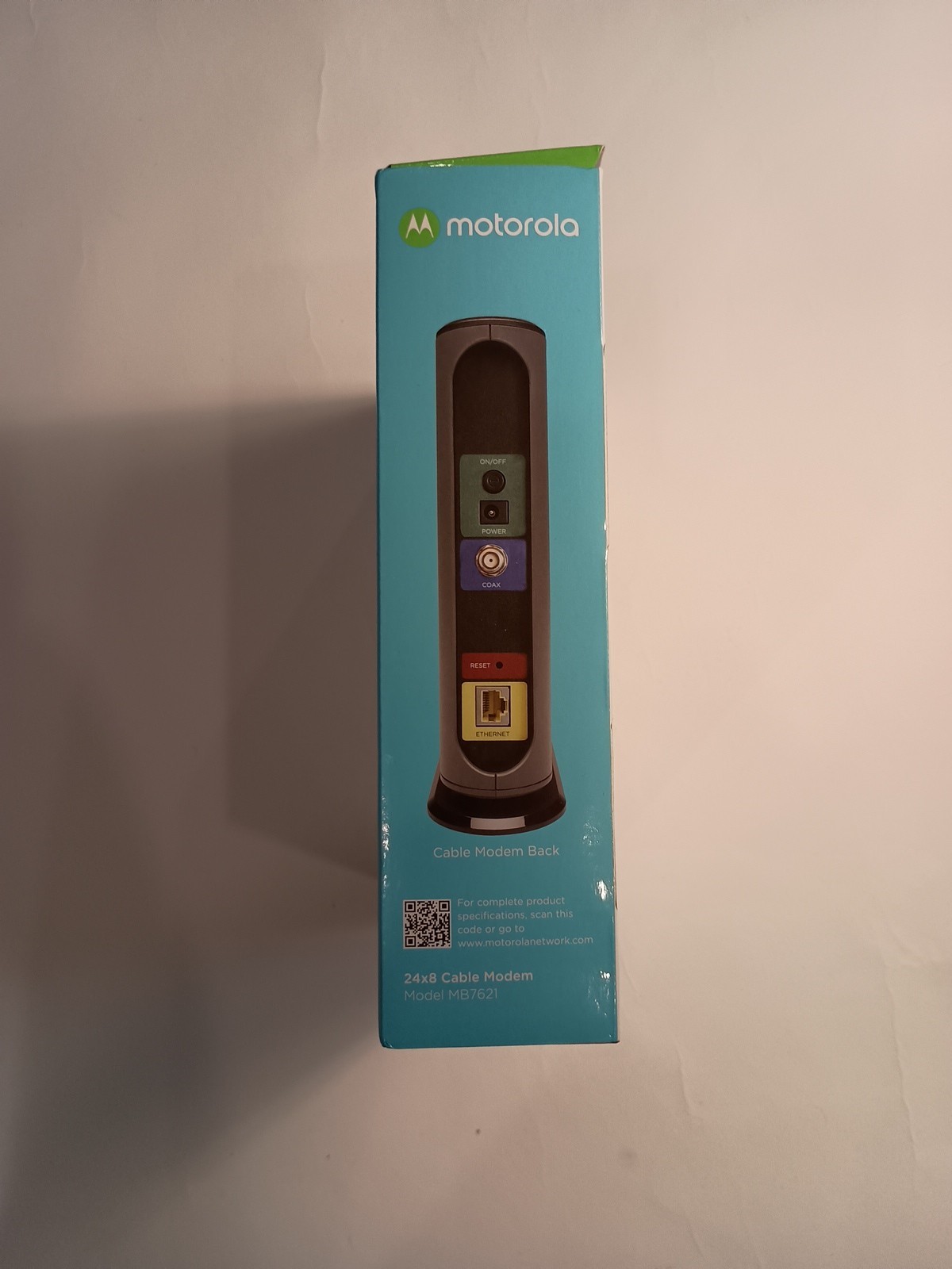 Motorola Cable Modem 24×8 Model MB7621 DOCSSIS 3.0, 1,000+Mbps, Working