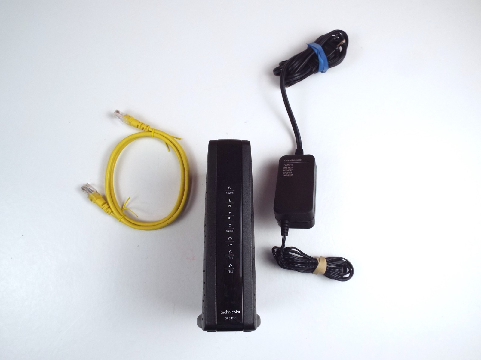 Technicolor Modem Model No DCP3216 With Cable & Power Chord 1-day shipping