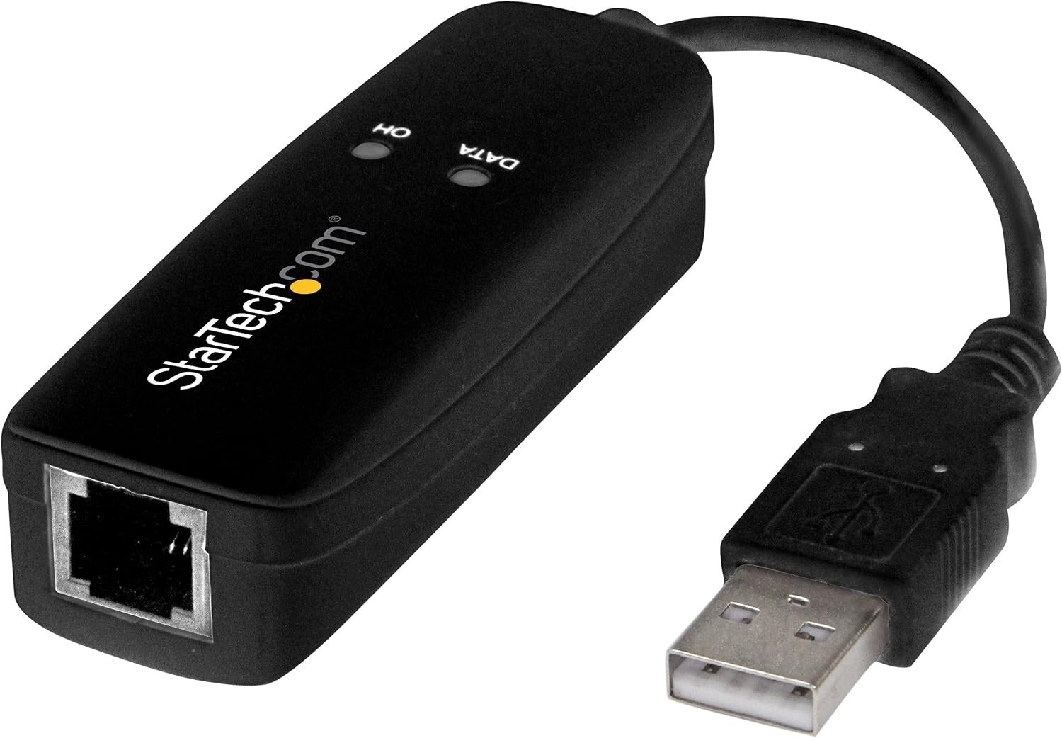 StarTech USB 2.0 Fax Modem, 56K V.92, Data/Fax Support