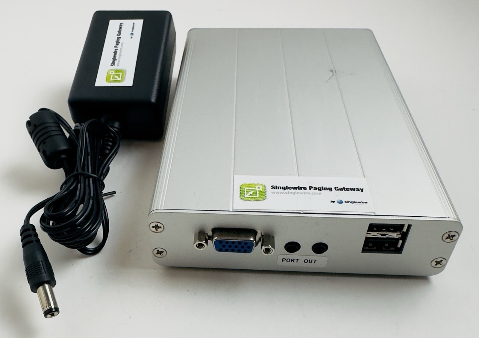 Informacast Singlewire Paging Gateway with AC Power Adapter