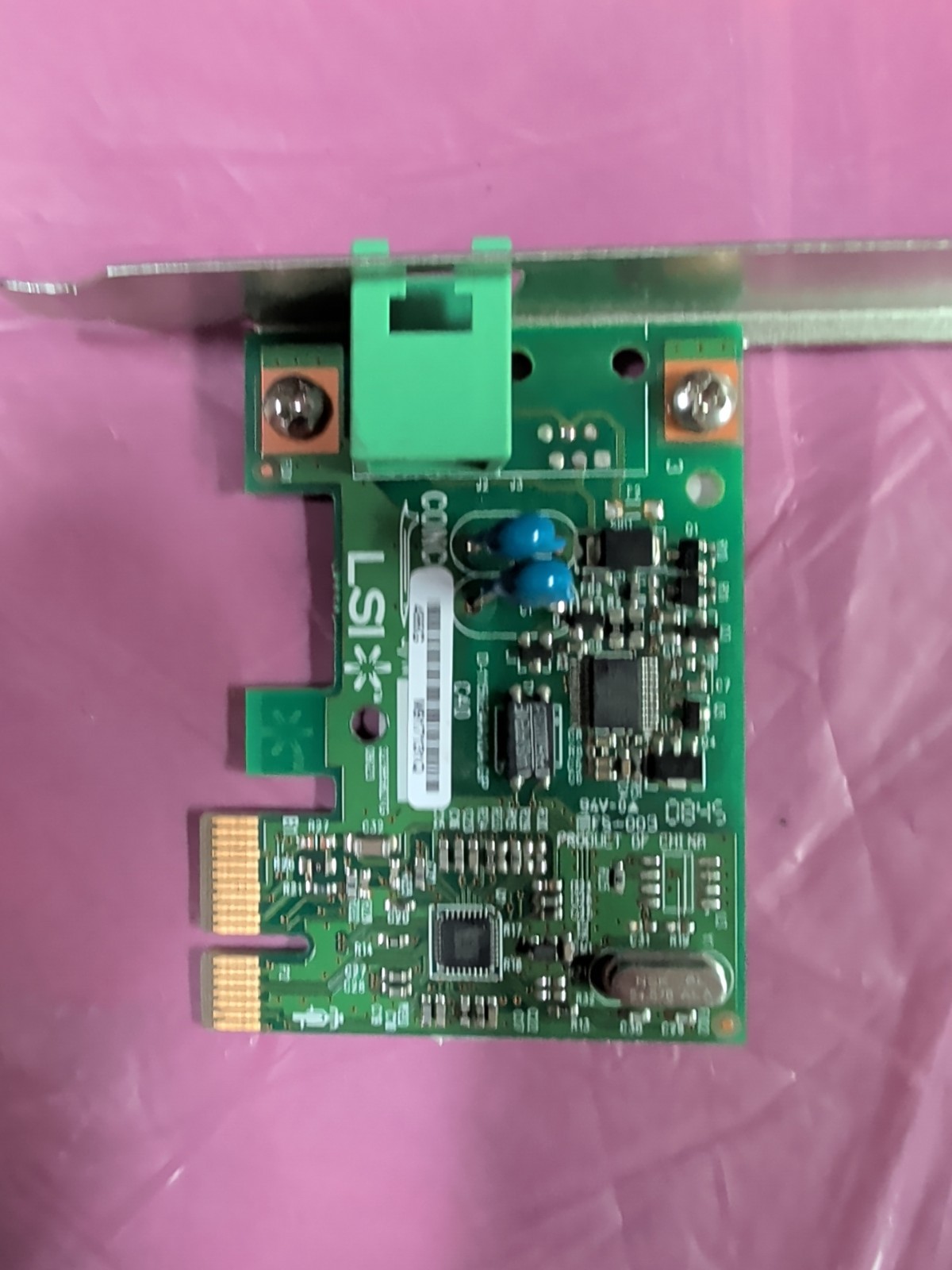 ANATEL 2264-07-4259 INTERNAL PCI-E INTERNAL MODEM NETWORK CARD