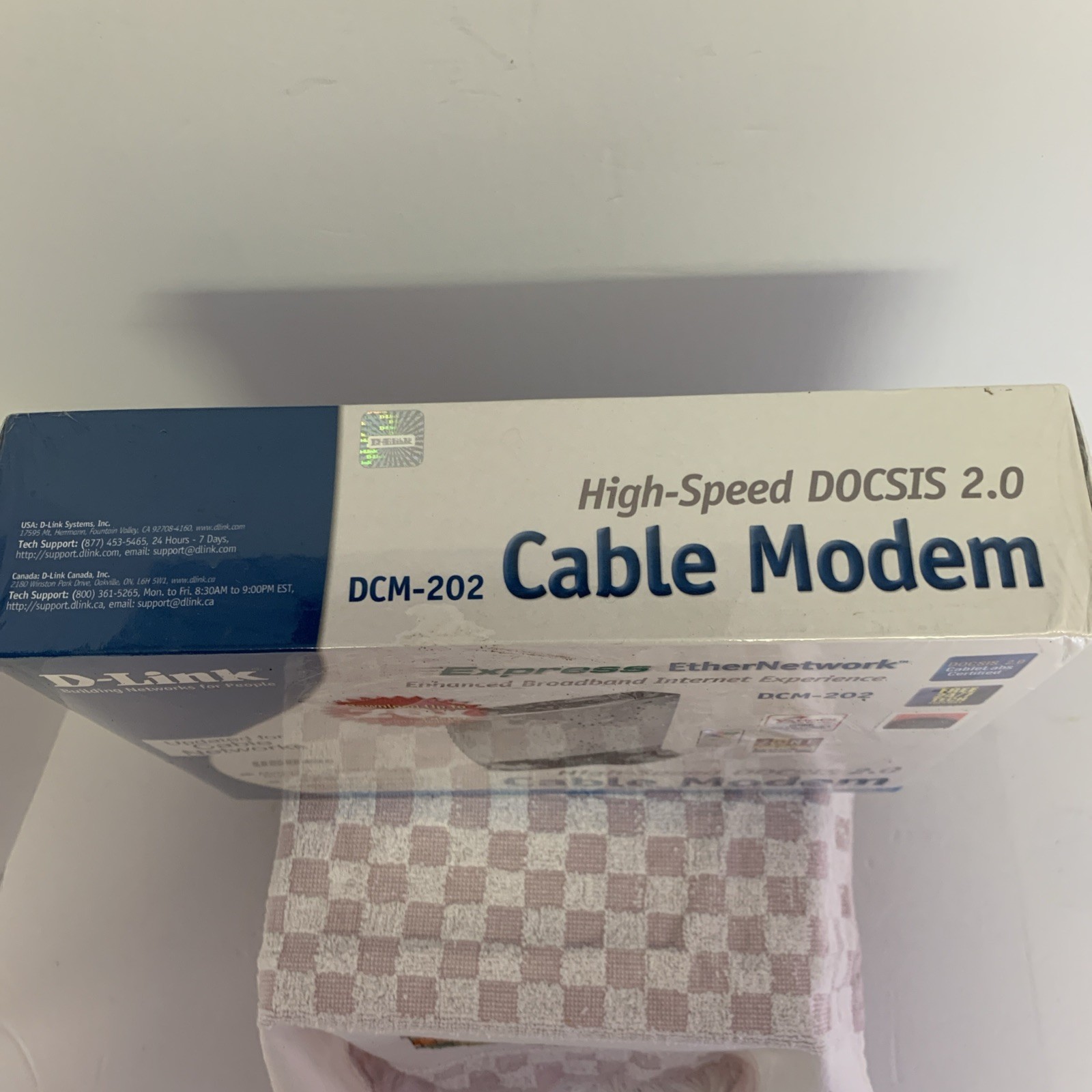 D-Link broadband Cable Modem DCM-202 / New Unopened