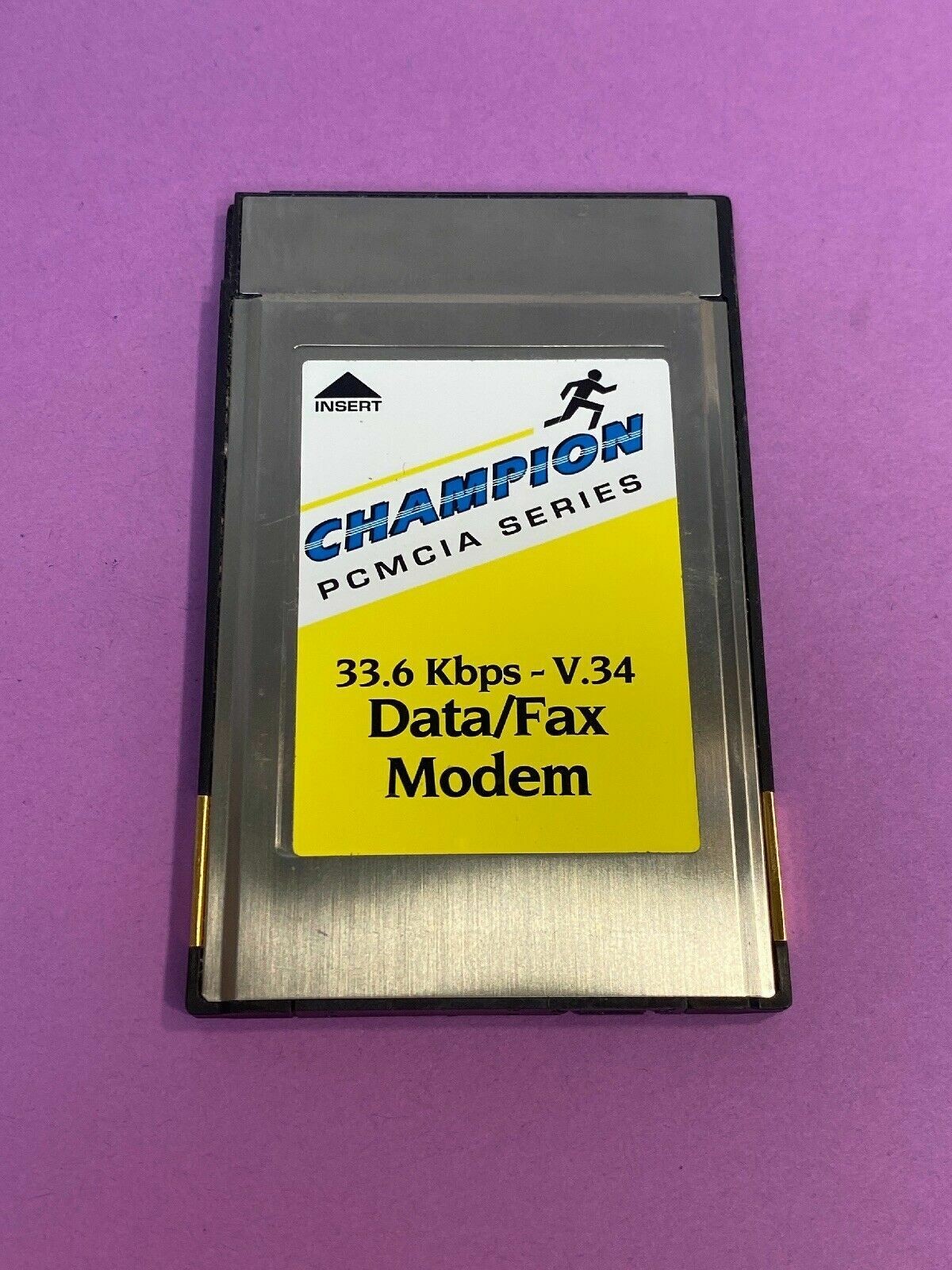 PC-28A CHAMPION PCMCIA DATA/FAX MODEM 33.6 KBPS ~ V.34