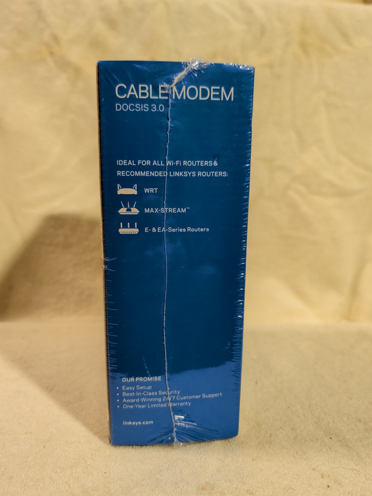 Linksys CM3008 DOCSIS 3.0 Up To 343 Mbps 8 x 4 Cable Modem New Factory Sealed