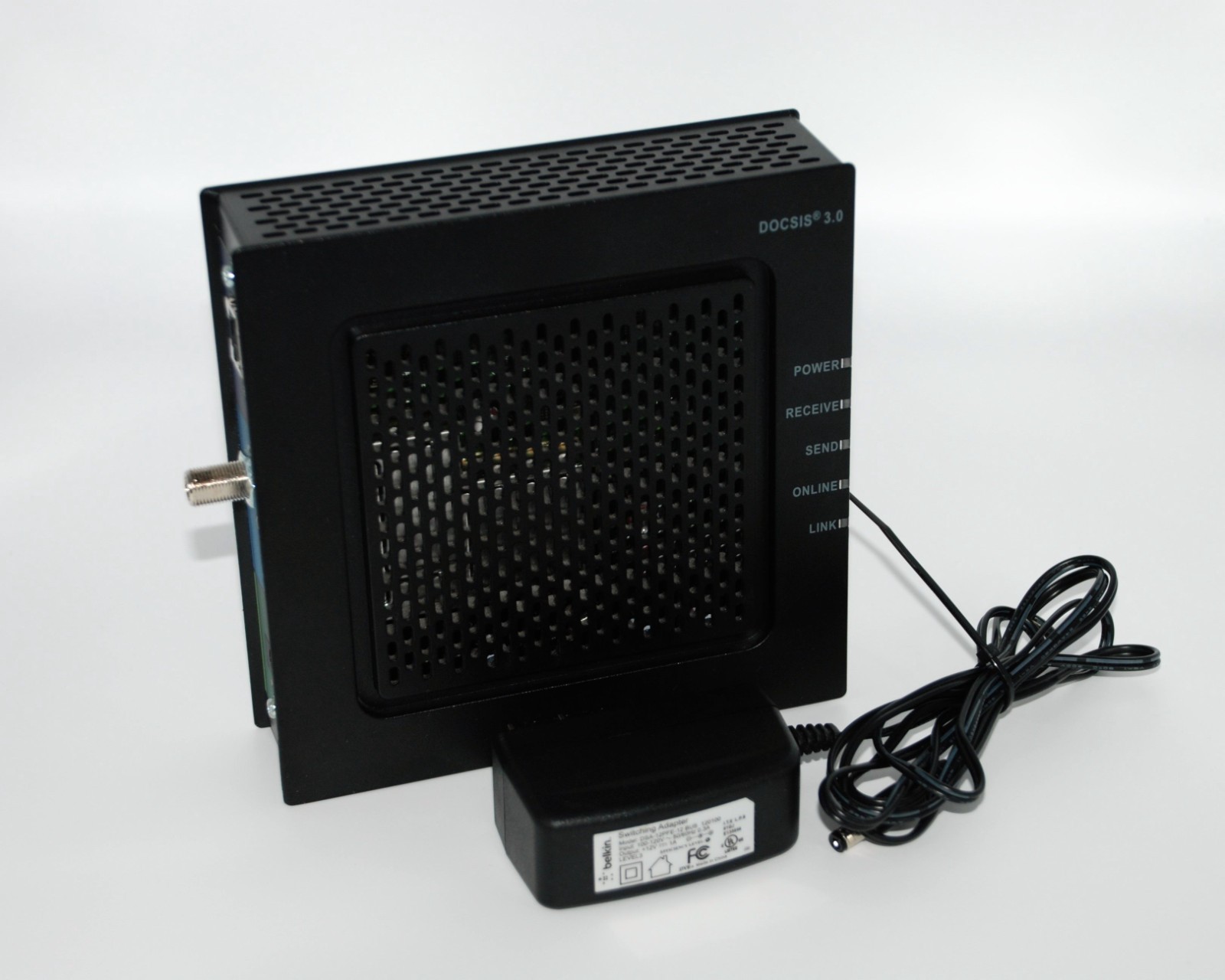 Motorola Surfboard SB6120 DOCSIS 3.0 Cable Modem with AC Adapter