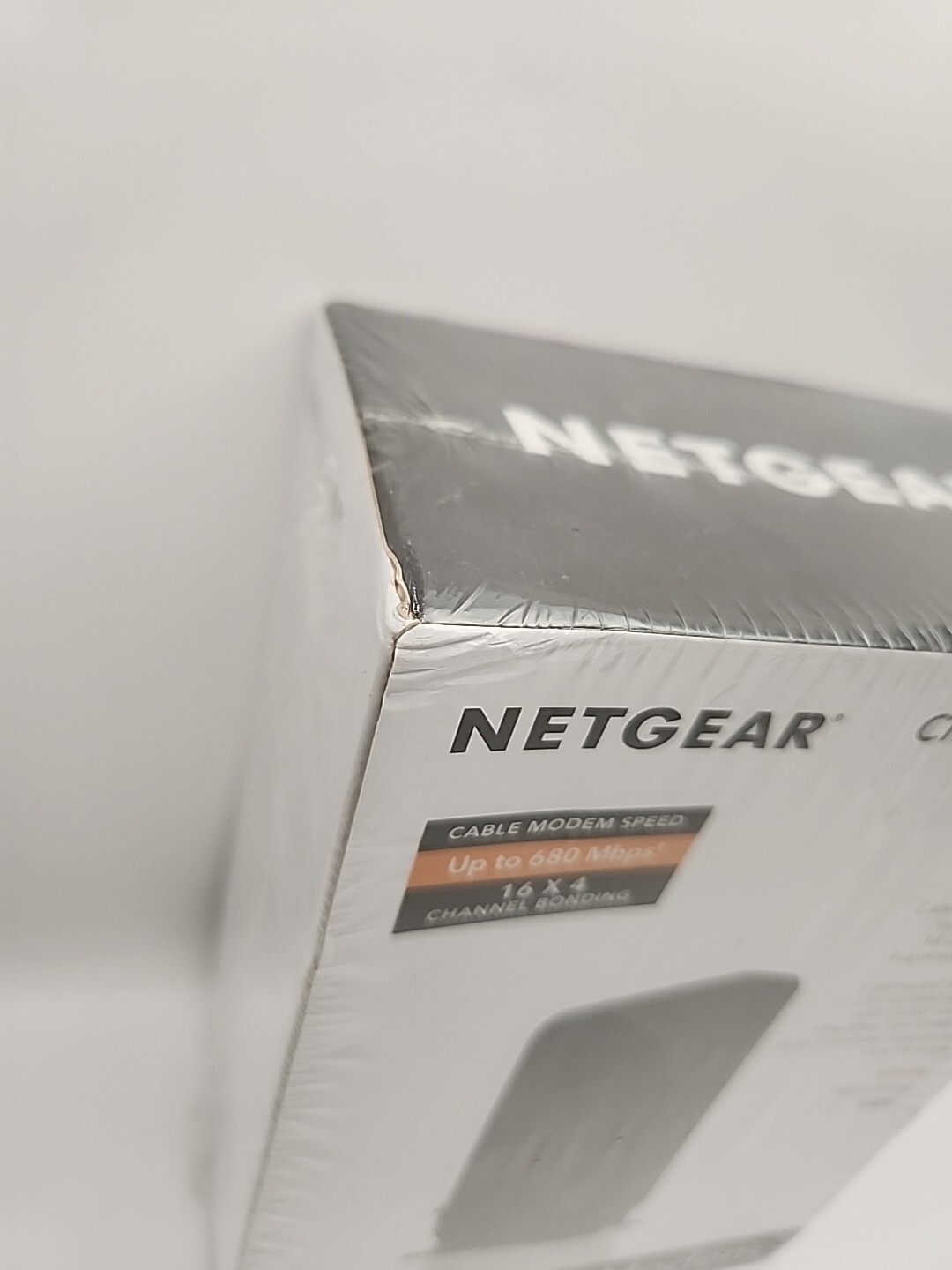 NEW Netgear High-Speed Cable Modem DOCSIS 3.0 680Mbps Download Speed Black