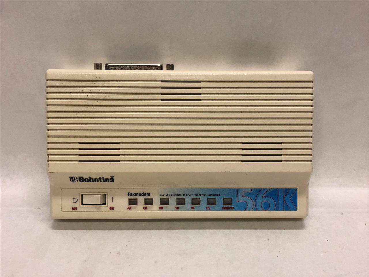 USRobotics Faxmodem V.90 56K Standard and x2 Technology Compatible Model 0701