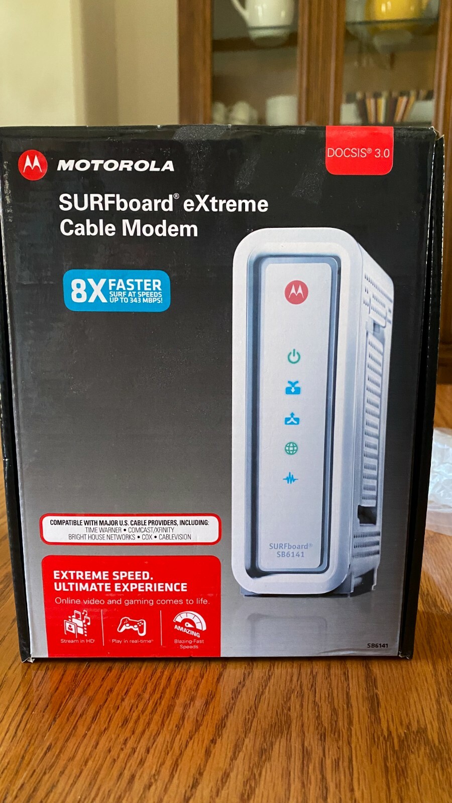 ARRIS SURFboard SB6141 Docsis 3.0 Cable Modem