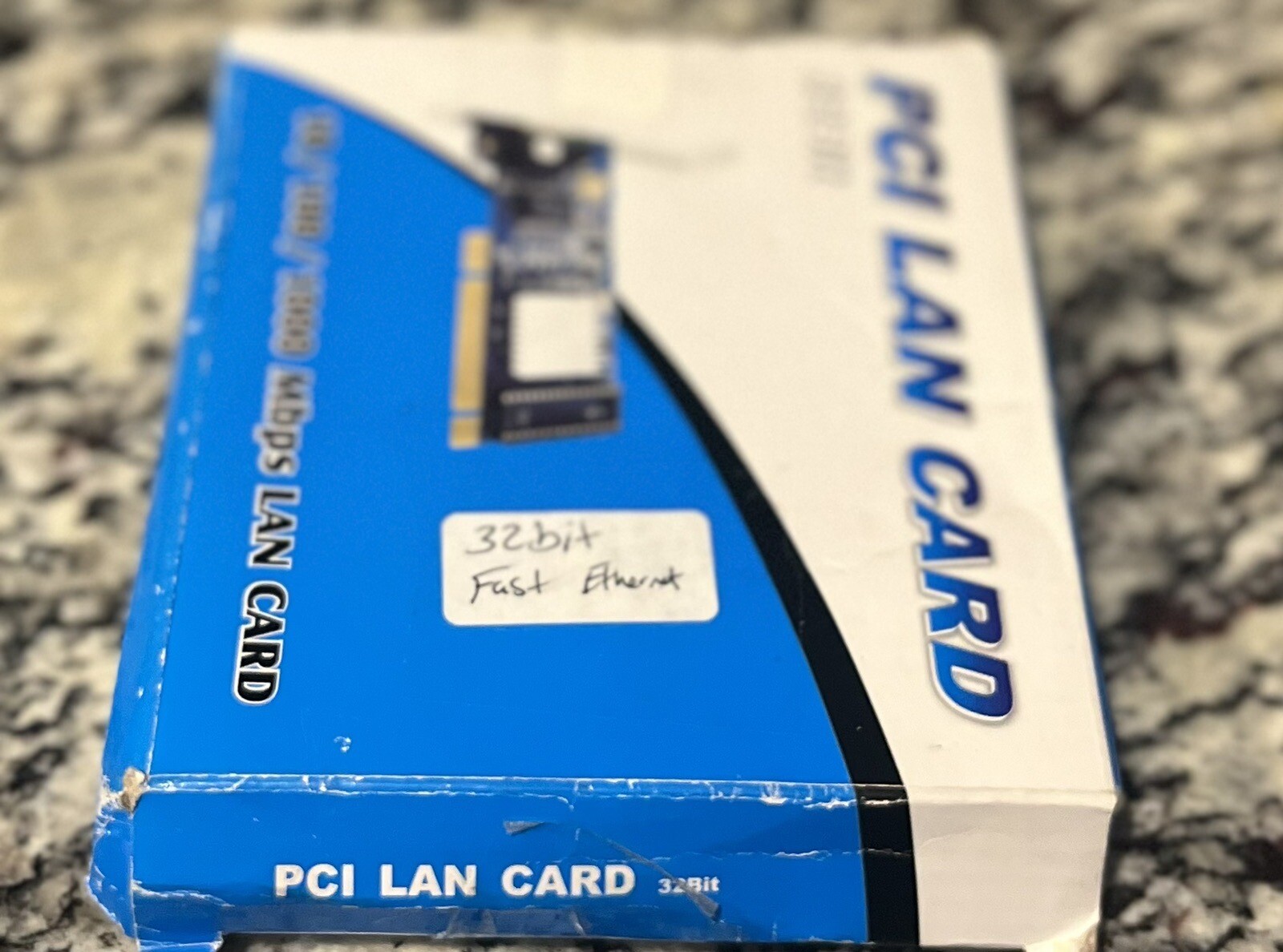 HP PC DOS Windows WS-R452 Vintage PCI 10 – 100 Ethernet Network Card Box Tested