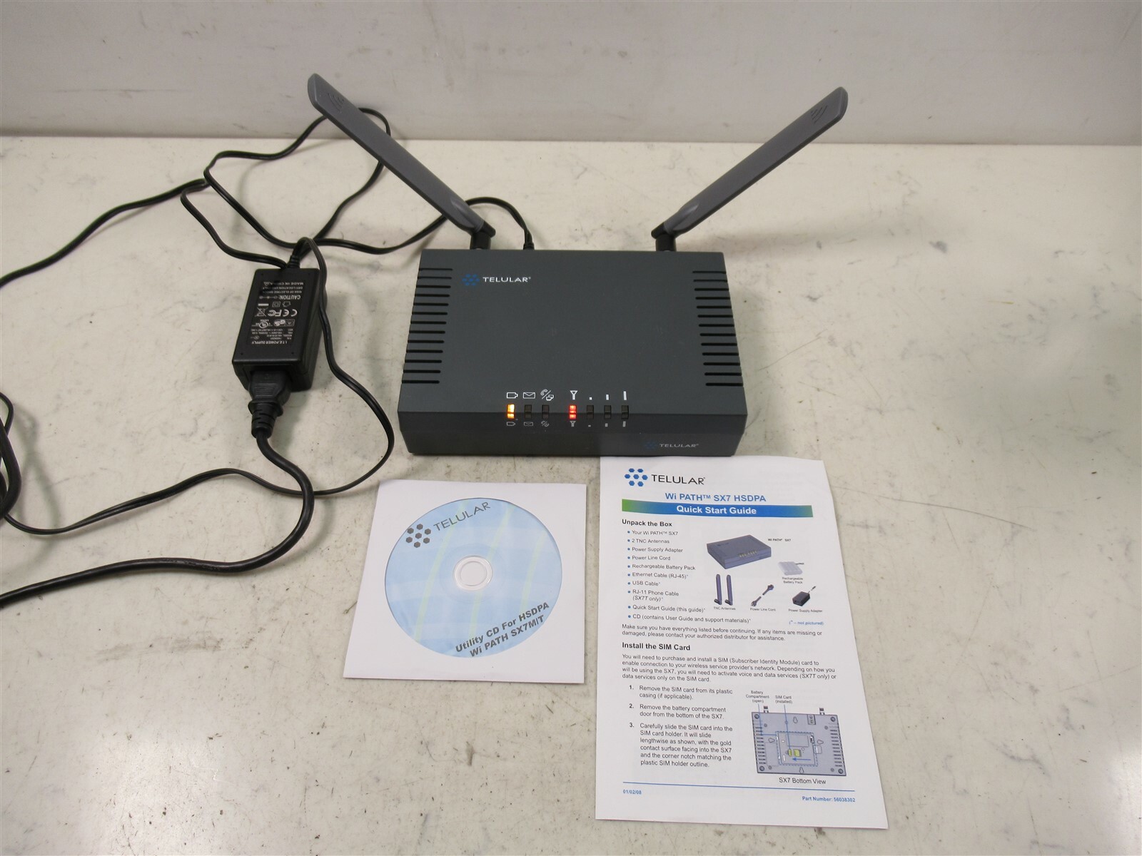 Telular SX7M-455G Fixed Wireless Terminal High Speed Data Modem HSDPA AT&T