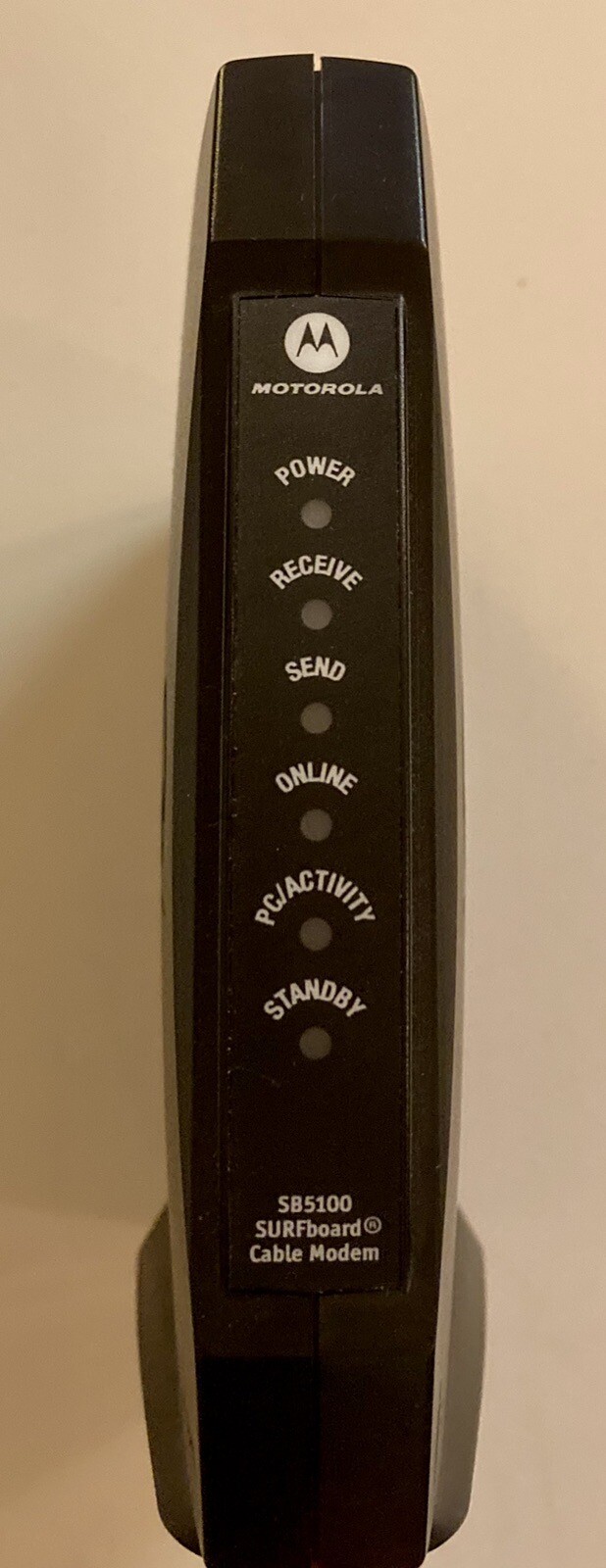 2001 Motorola SURFboard Cable Modem SB5100 DOCSIS 2.0 (40 Mbps Down, 30 Mbps Up)