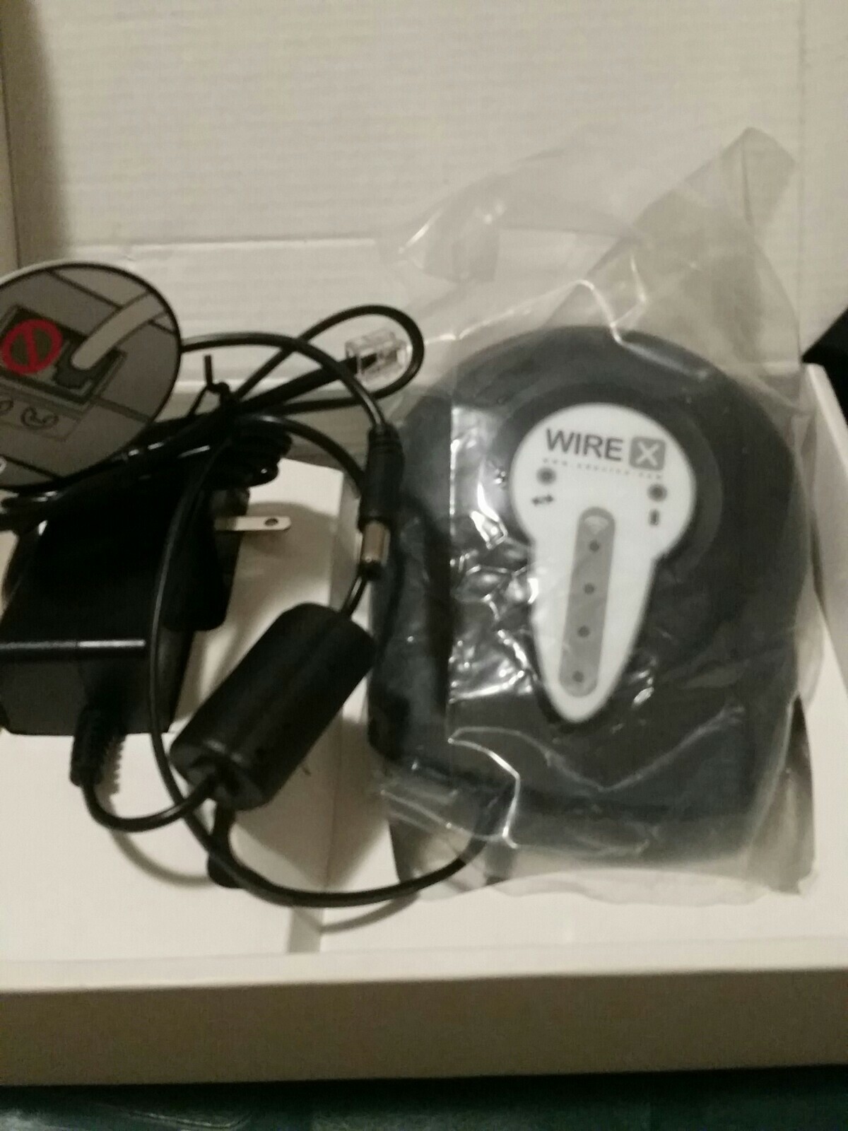 Medtronic Wire X Analog to Wireless Converter Wirex3GLCMedUSKitV01 W/Power Cord