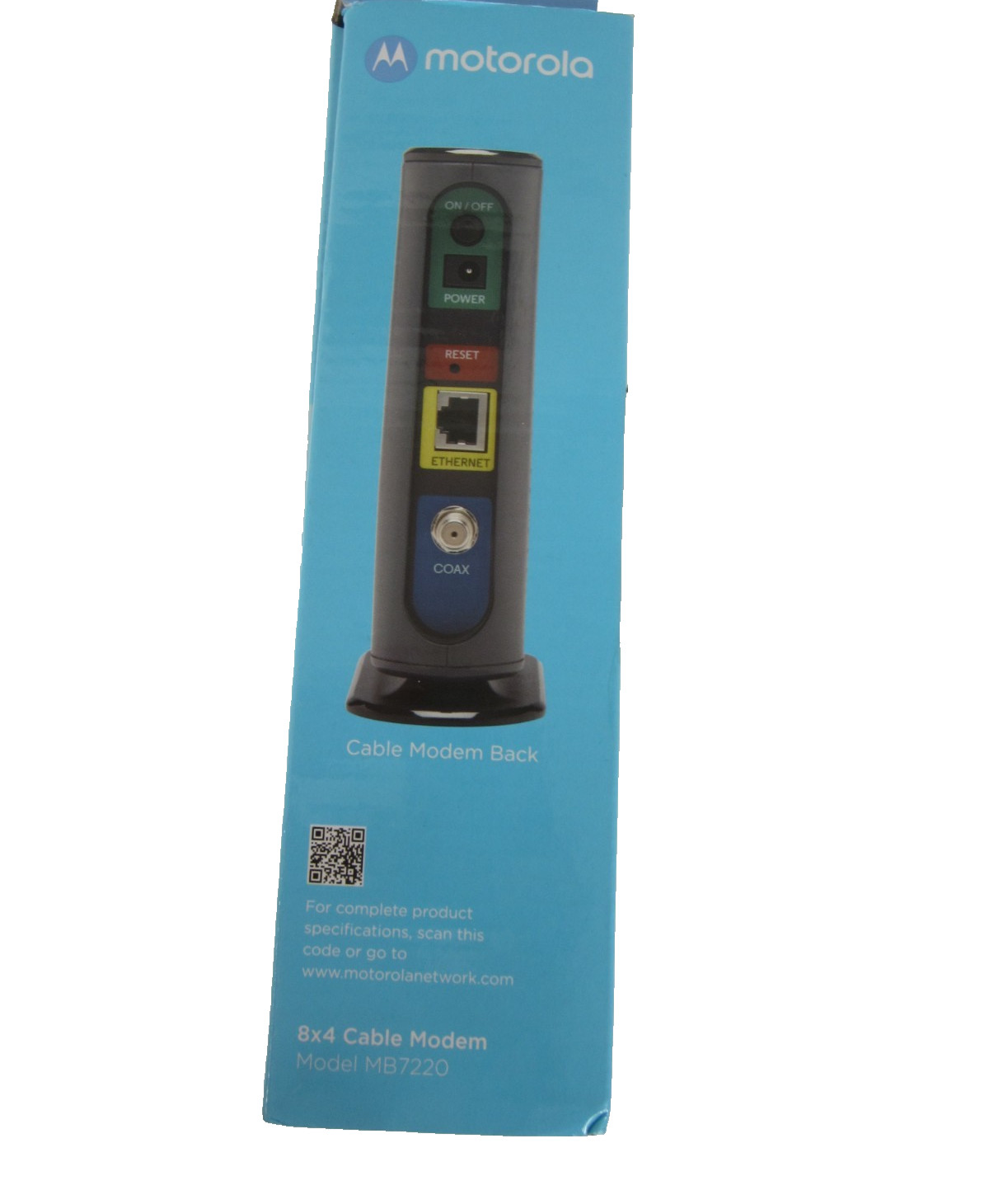 Motorola MB722010 343Mbps DOCSIS 3.0 Cable Modem New In Box