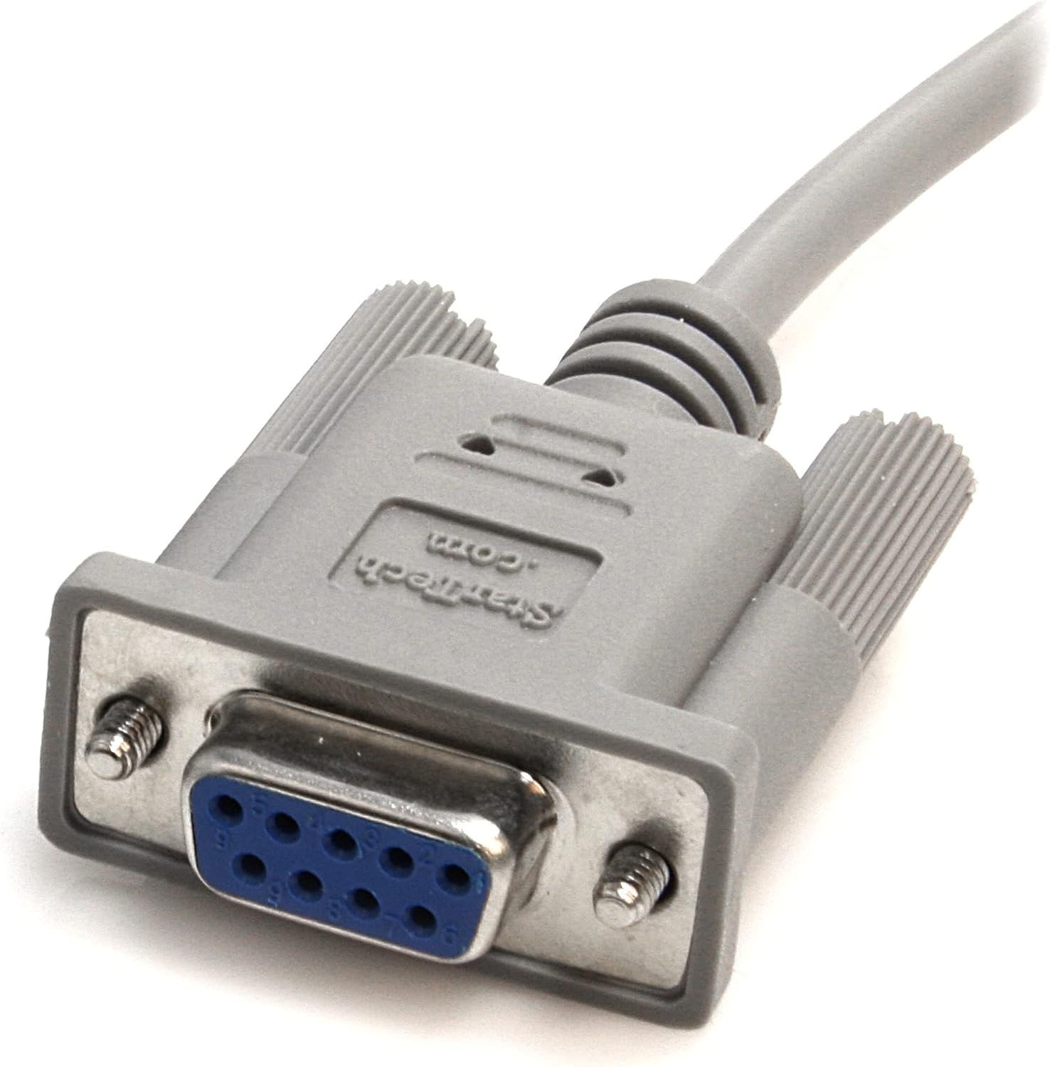 Lightweight 10 ft Serial Null Modem Cable – DB9 Female to Female Connection