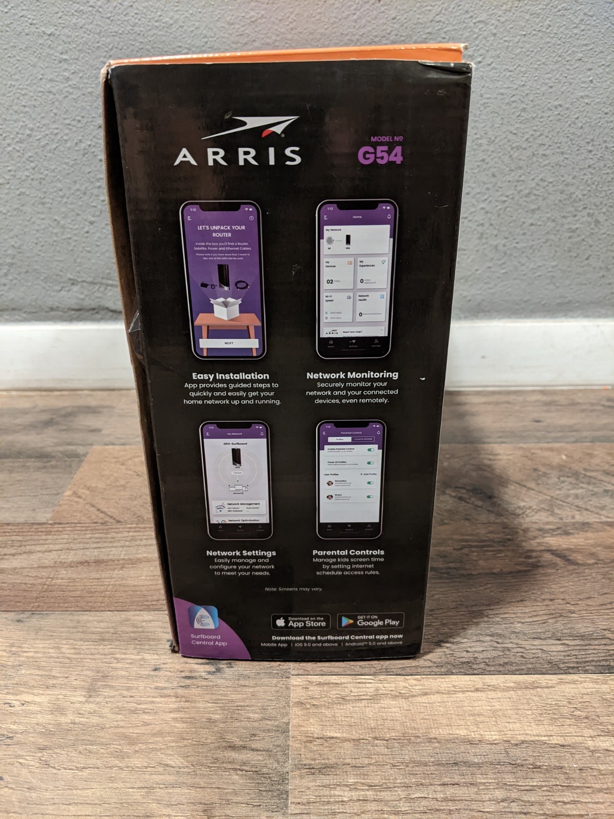 Sealed Arris G54 BE18000 Quad-Band WiFi 7 & DOCSIS 3.1 Multi-Gigabit Cable Modem