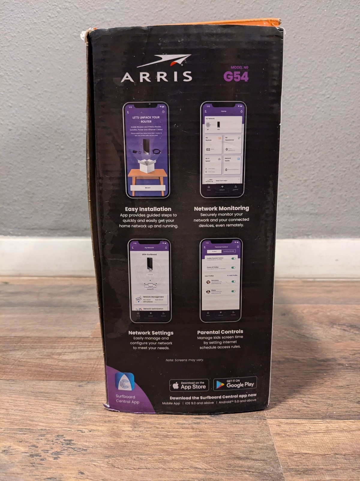 Arris G54 BE18000 WiFi 7 & DOCSIS 3.1 Cable Modem For Parts or Repair! READ!